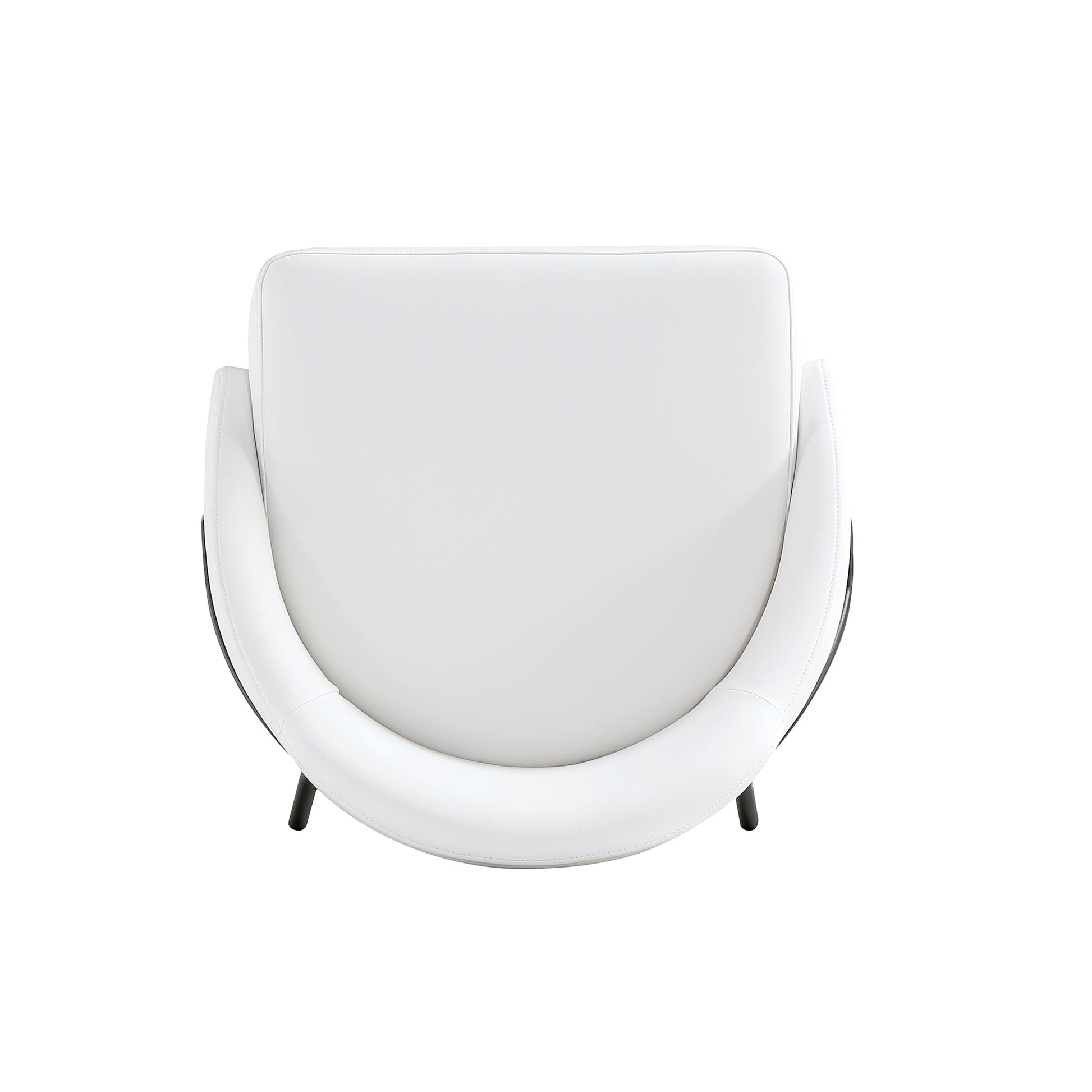 Gracie Barstool in White and Black (set of 3) - Ornate Home