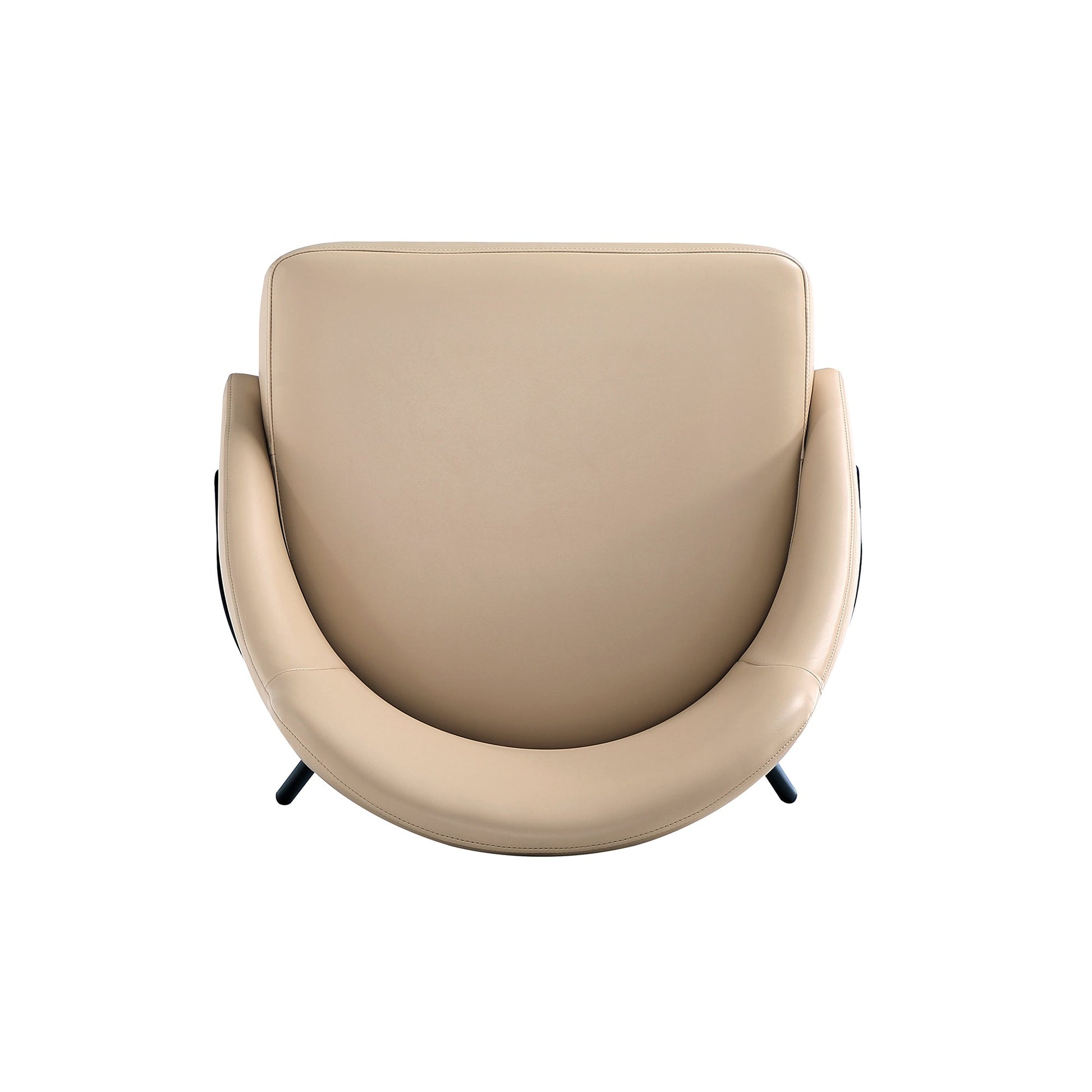 Gracie Dining Chair in Tan and Black (set of 4) - Ornate Home