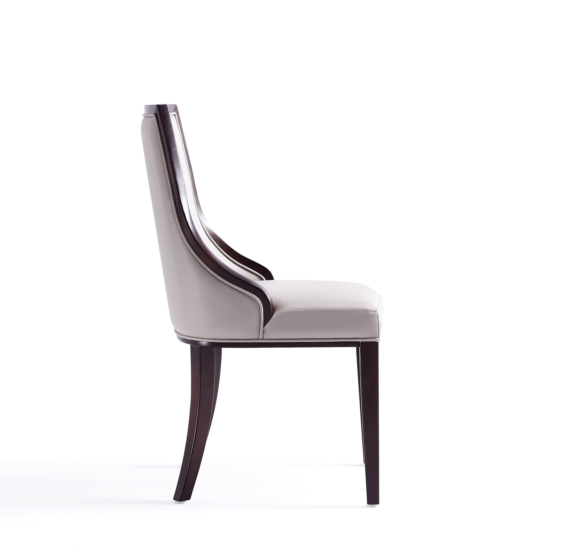 Grand 6-Piece Dining Chairs in Light Grey - Ornate Home