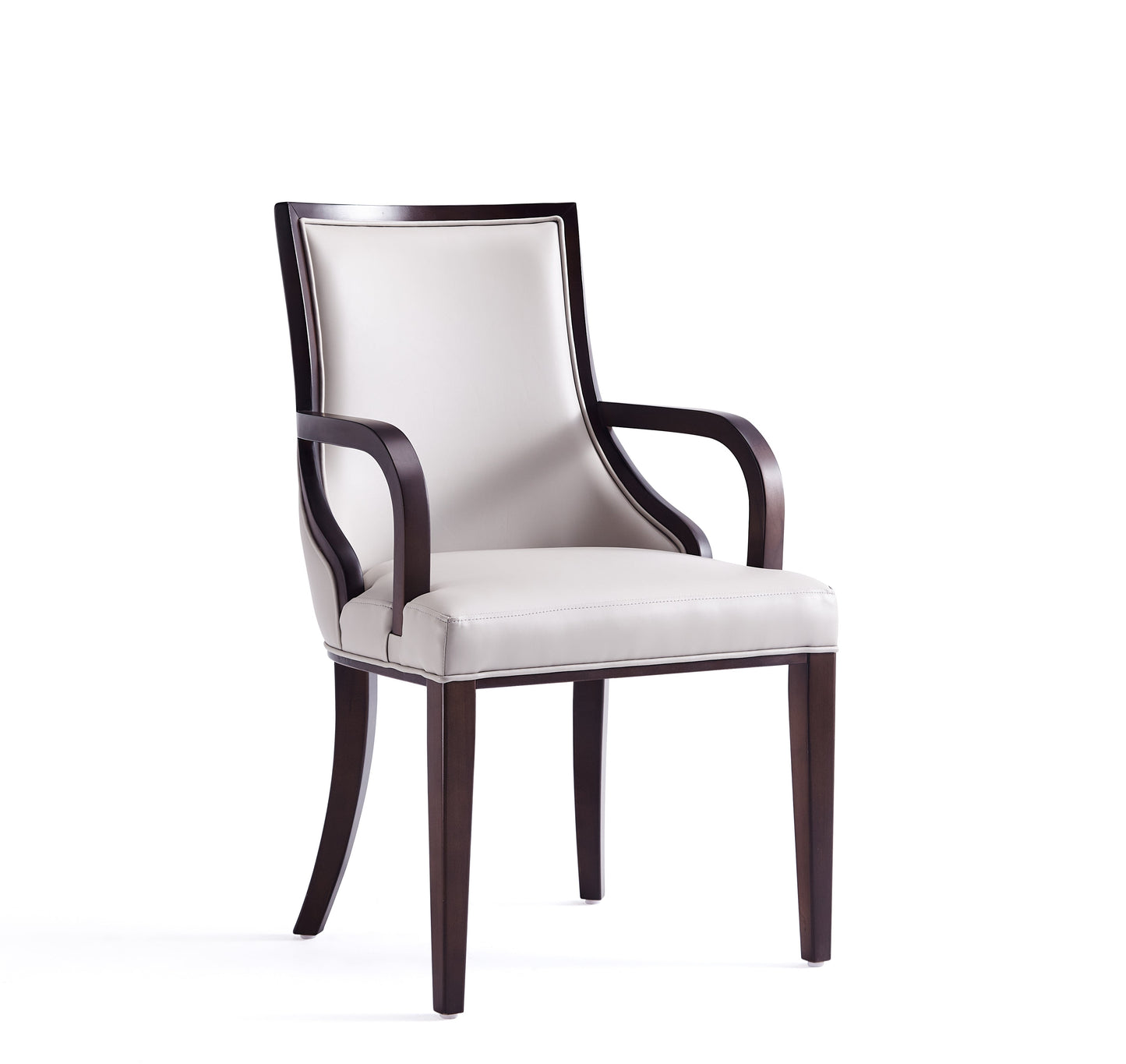 Grand 8-Piece Dining Chairs in Light Grey - Ornate Home