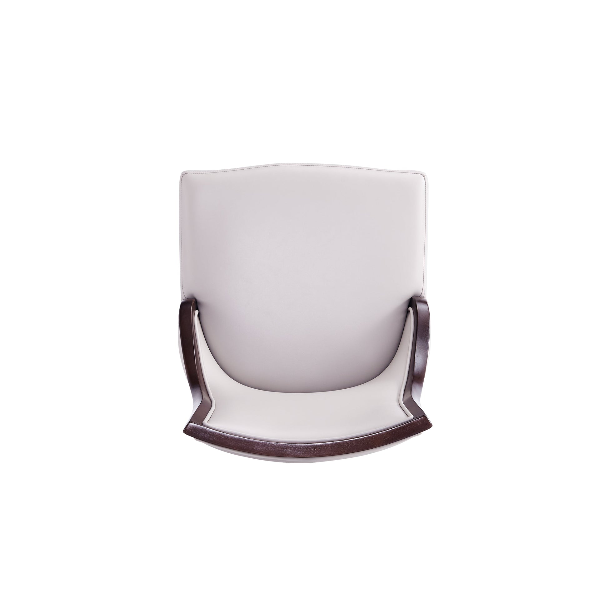 Grand Dining Chairs in Light Grey (set of 2) - Ornate Home