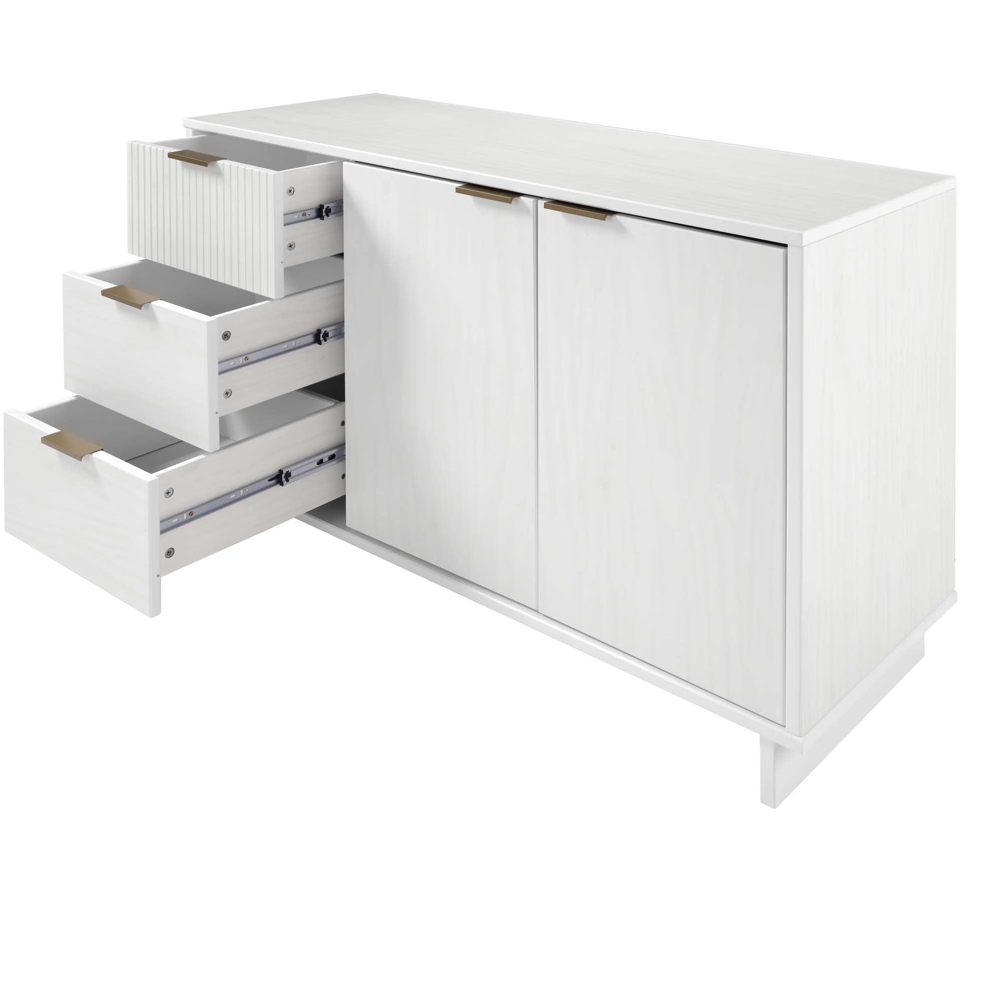 Granville 55.07 Sideboard in White - Ornate Home