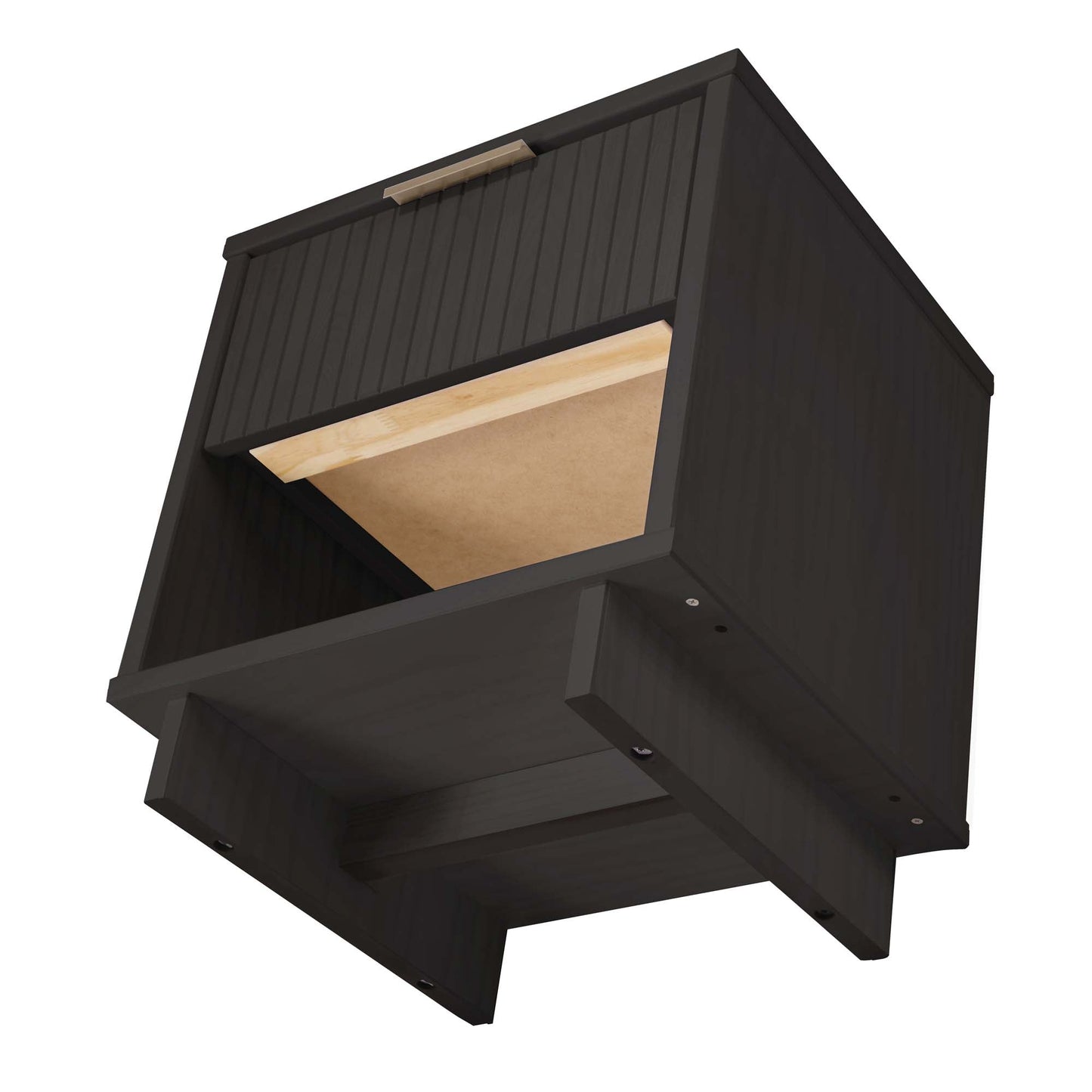 Granville Nightstand 1.0 in Dark Grey (set of 2) - Ornate Home