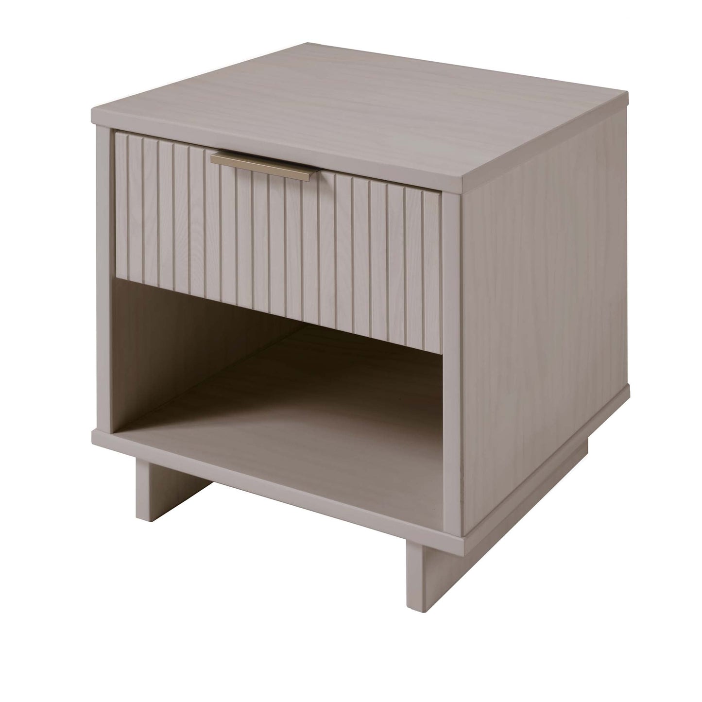 Granville Nightstand 1.0 in Light Grey (set of 2) - Ornate Home