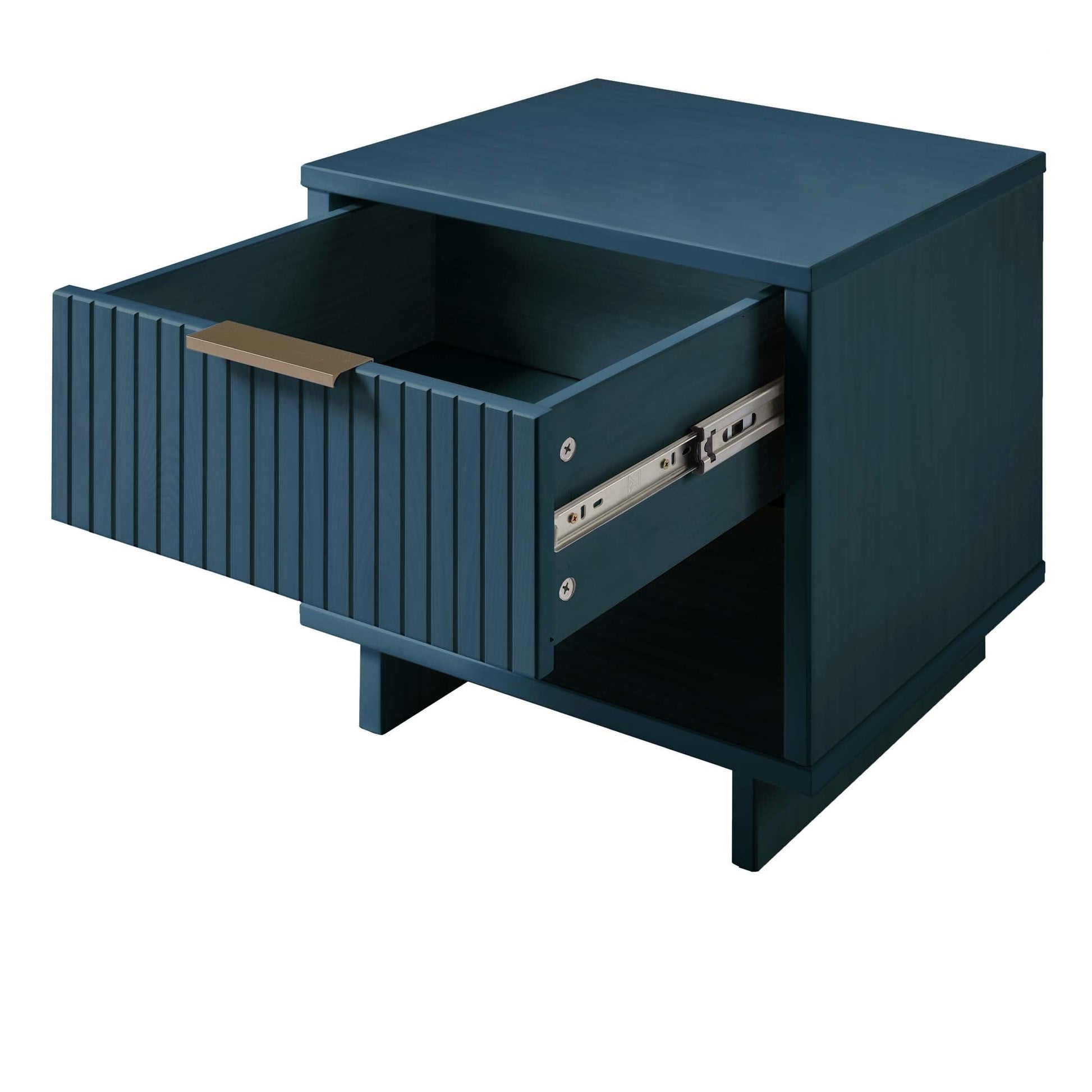 Granville Nightstand 1.0 in Midnight Blue - Ornate Home