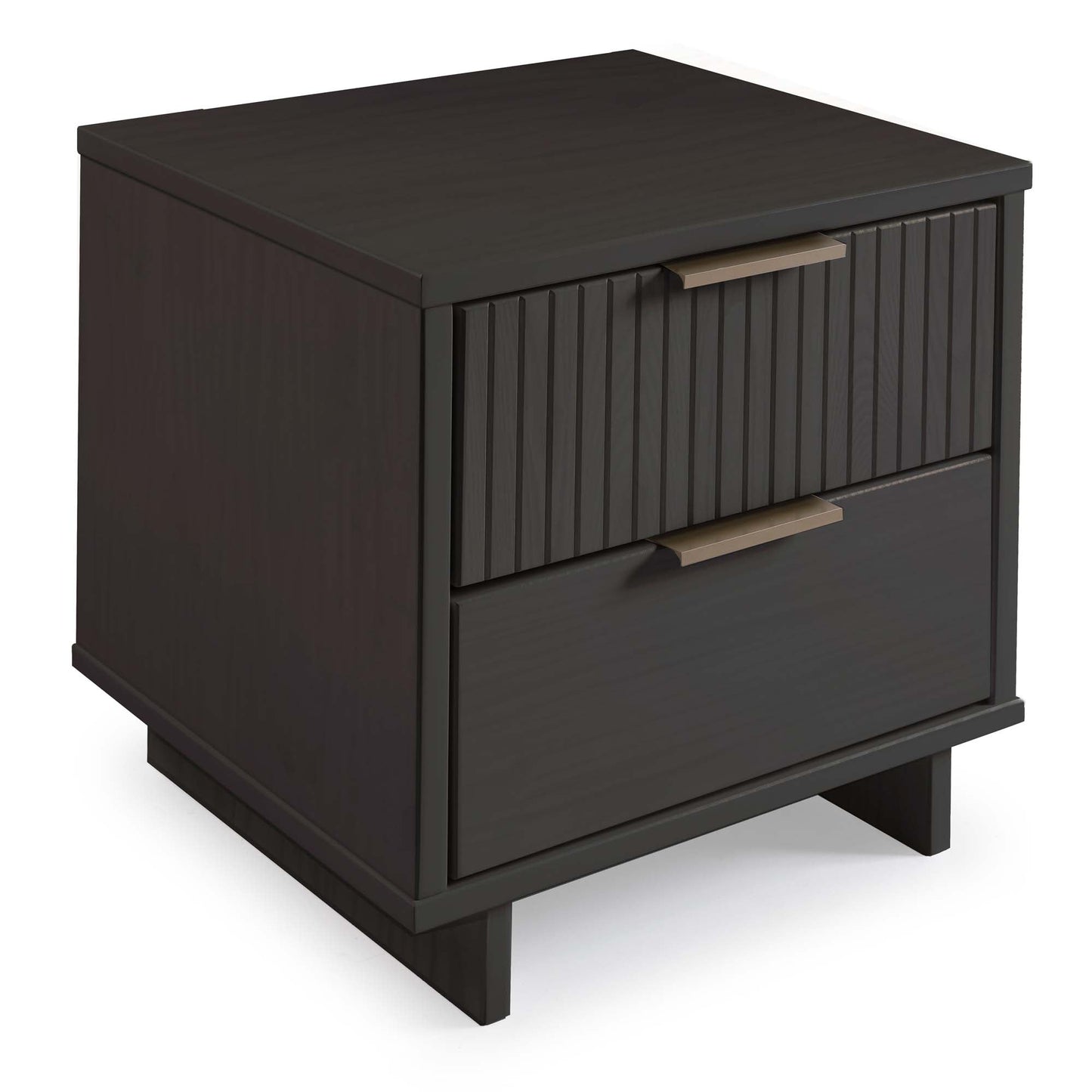 Granville Nightstand 2.0 in Dark Grey - Ornate Home