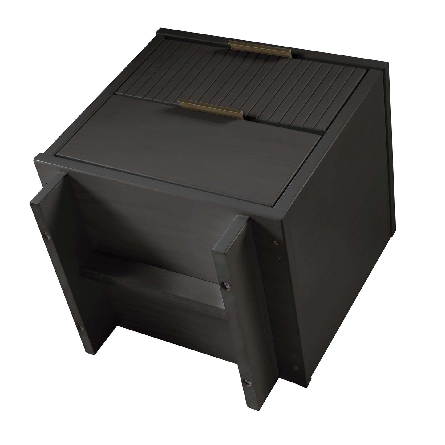 Granville Nightstand 2.0 in Dark Grey (set of 2) - Ornate Home