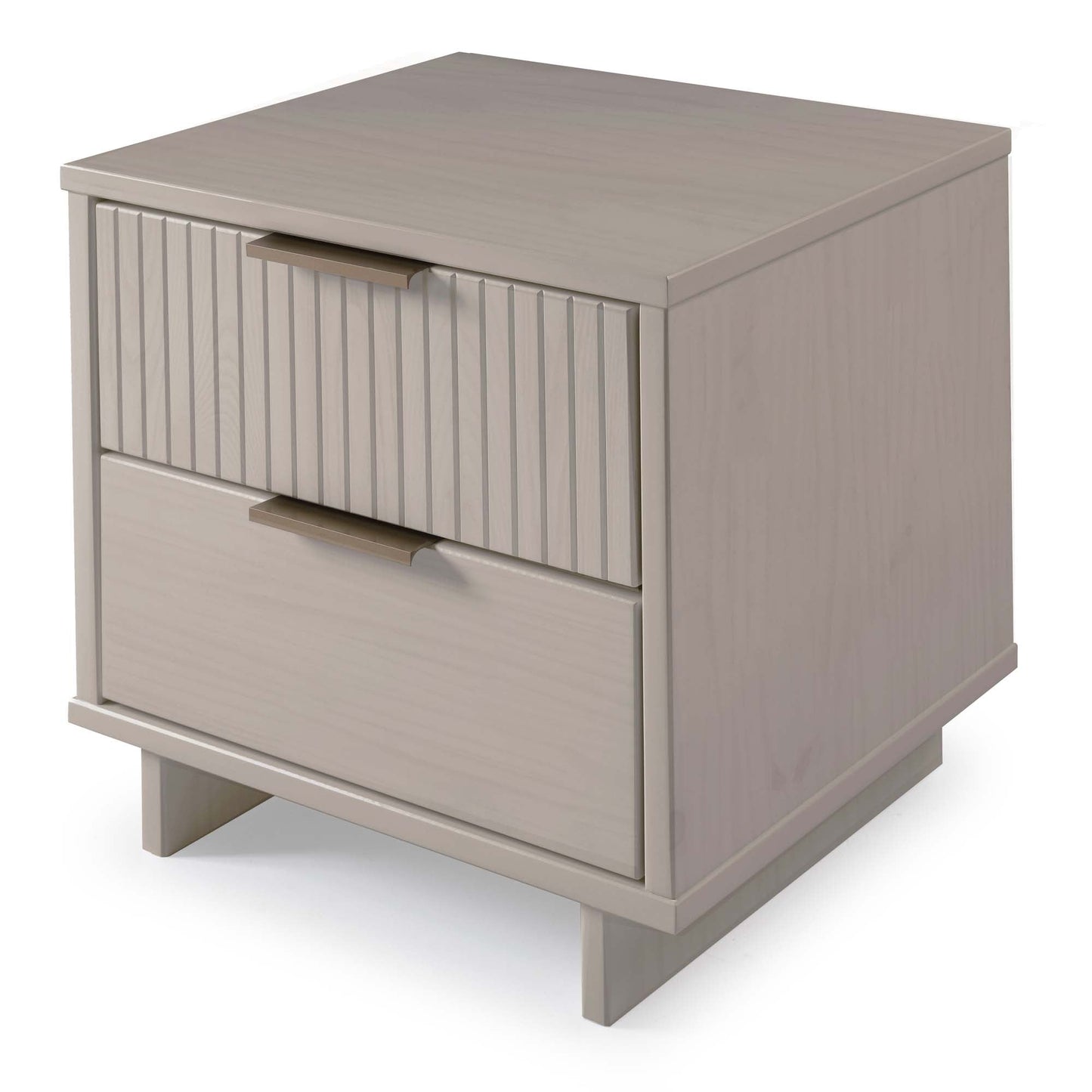 Granville Nightstand 2.0 in Light Grey - Ornate Home