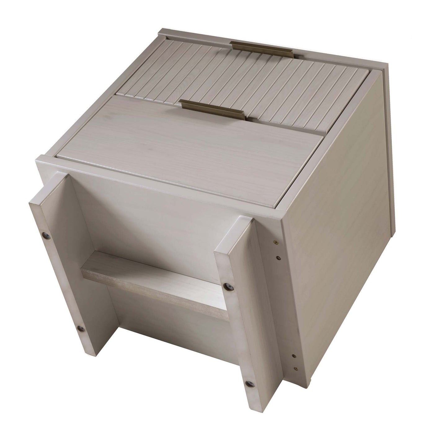 Granville Nightstand 2.0 in Light Grey - Ornate Home
