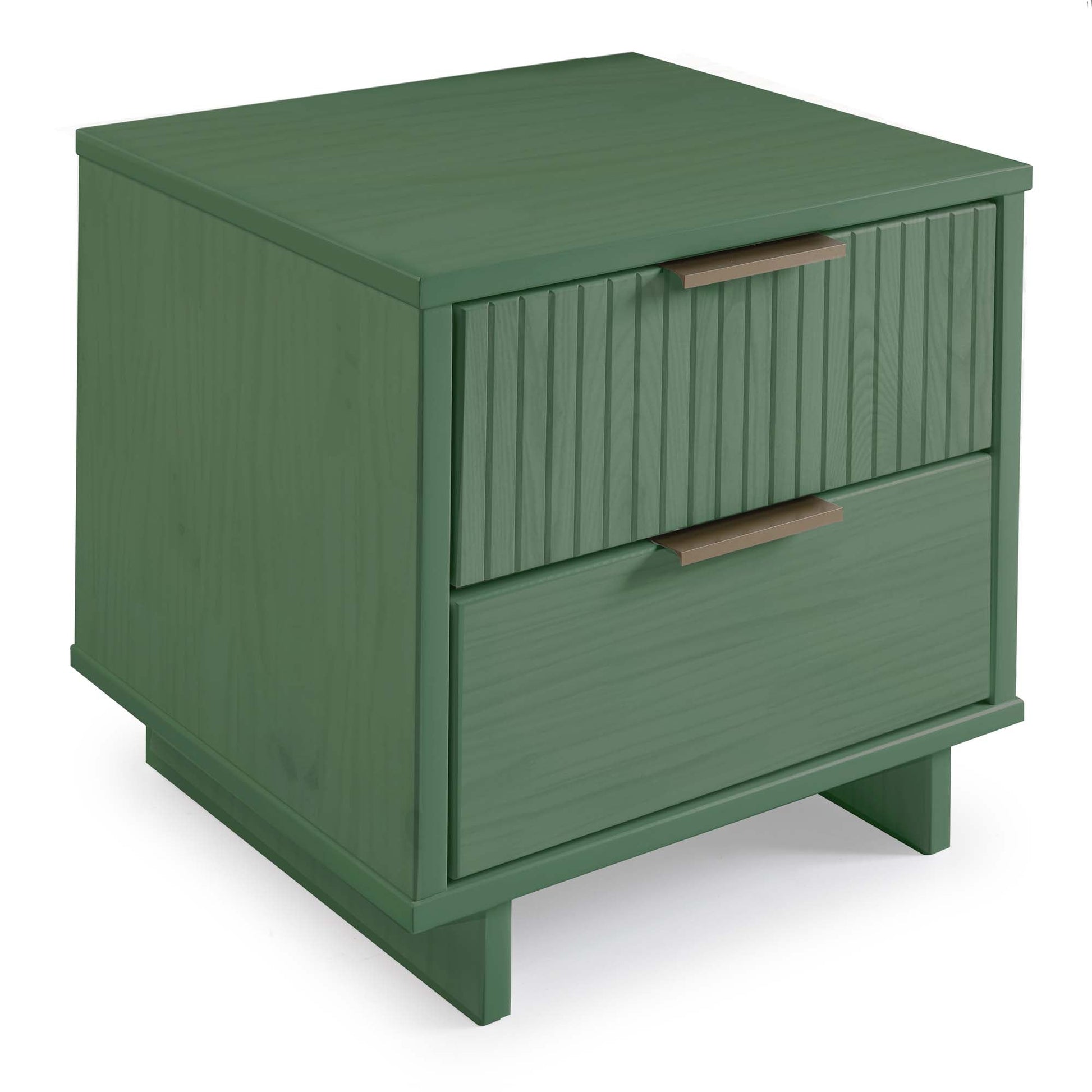 Granville Nightstand 2.0 in Sage Green (set of 2) - Ornate Home