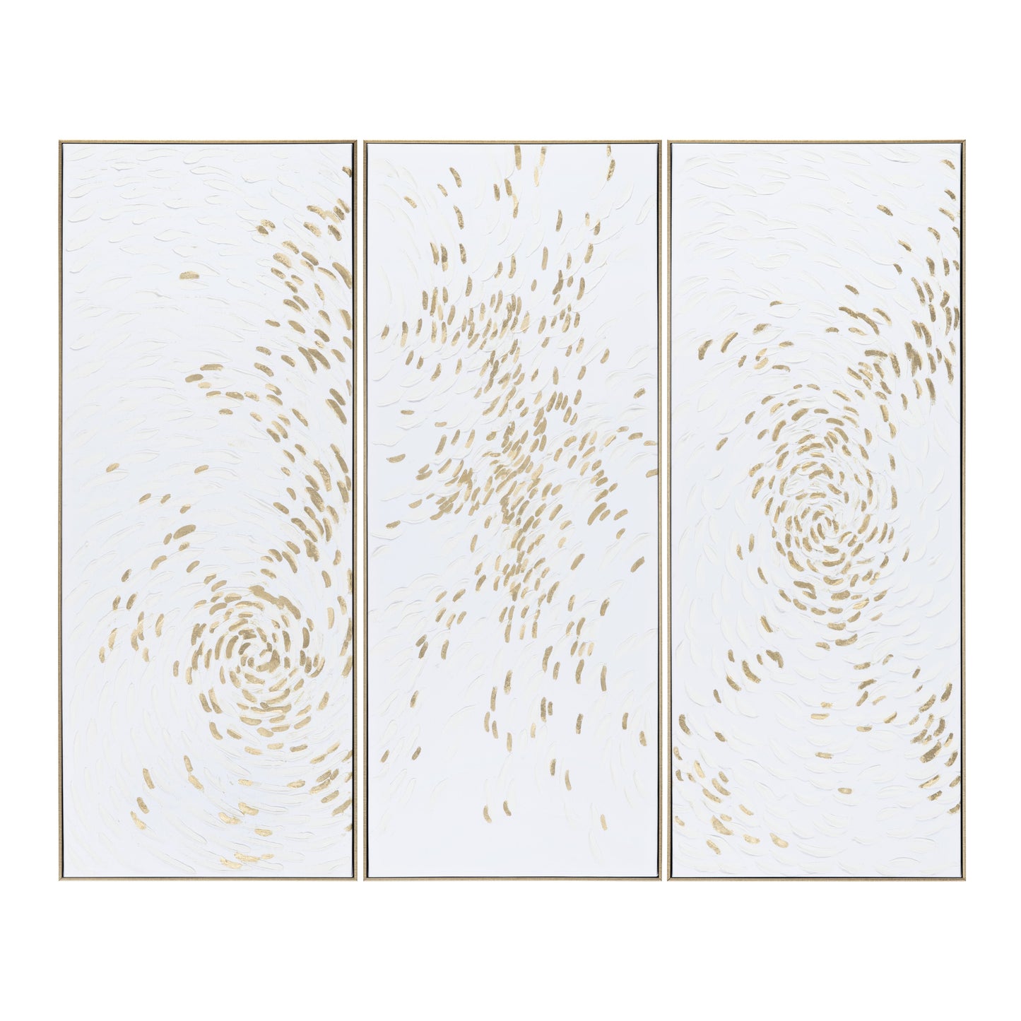 Great Escape White/Gold Canvas - Ornate Home