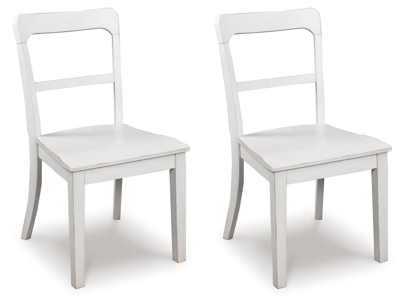 Greddinton White Dining Upholstered Side Chair (Set of 2)- Viva Furn