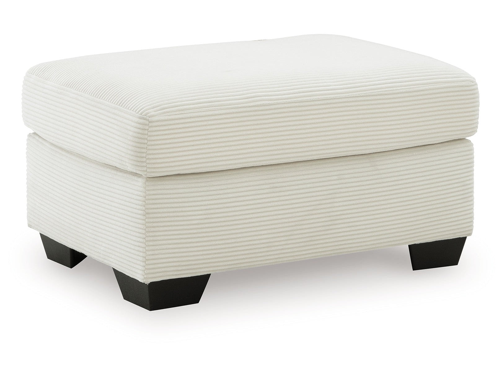 Greenbriar Ivory Ottoman- Viva Furn
