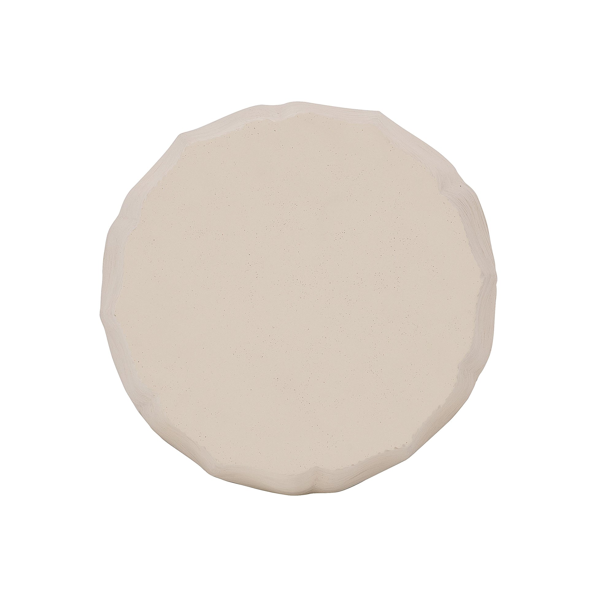 Grenada Natural Stonecast Outdoor Accent Table - Ornate Home