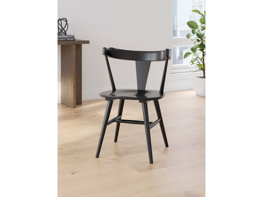 Gretlynn Black Dining Room Side Chair (Set of 2)- Viva Furn