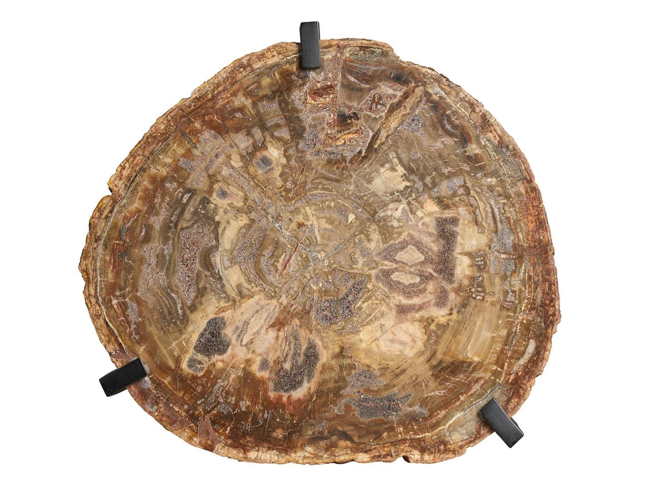 Griffith Park Natural Stone/Aged Bronze Bunching Tables - Ornate Home