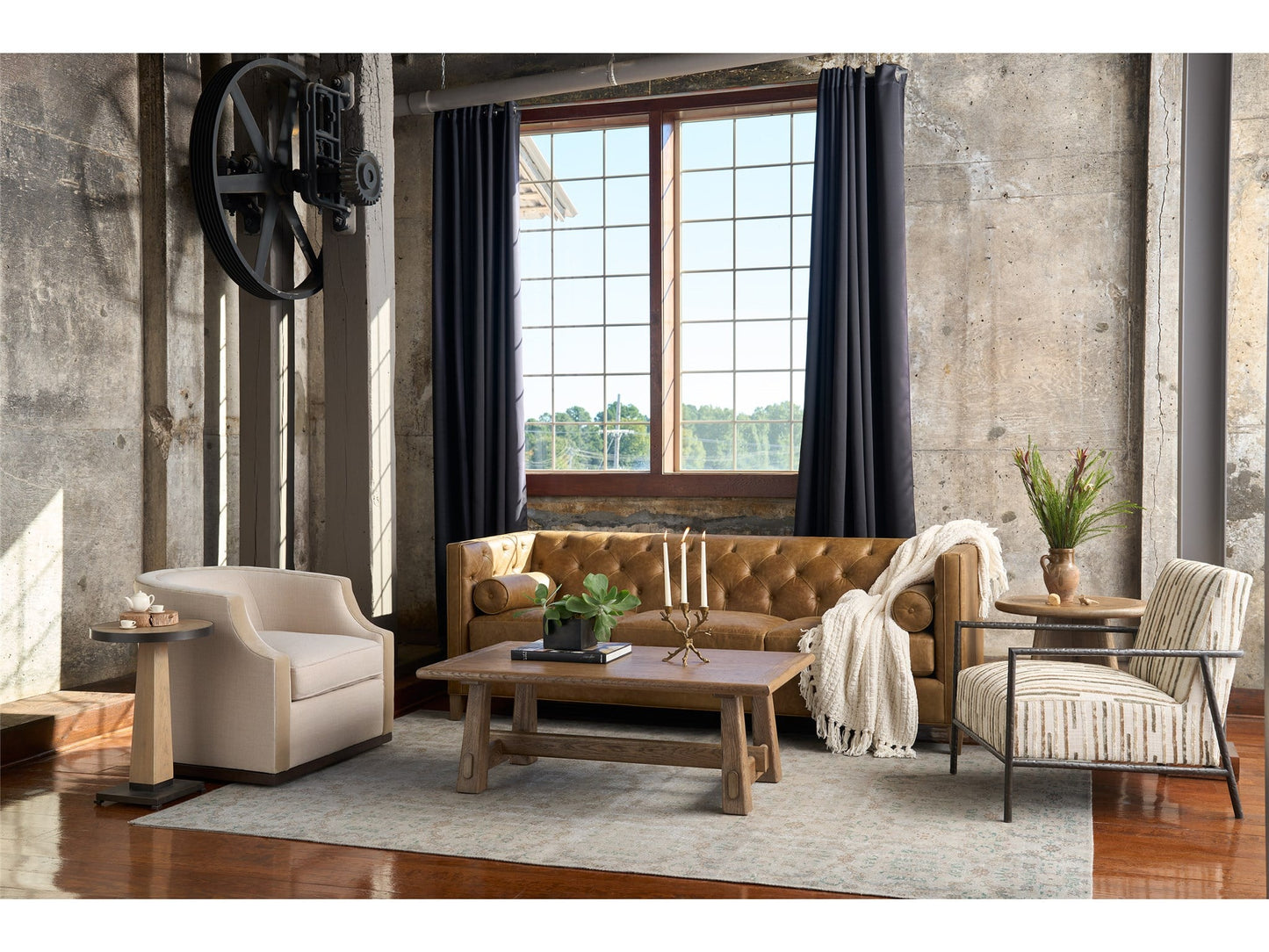 Griffith Park Sienna Rectangular Cocktail Table - Ornate Home
