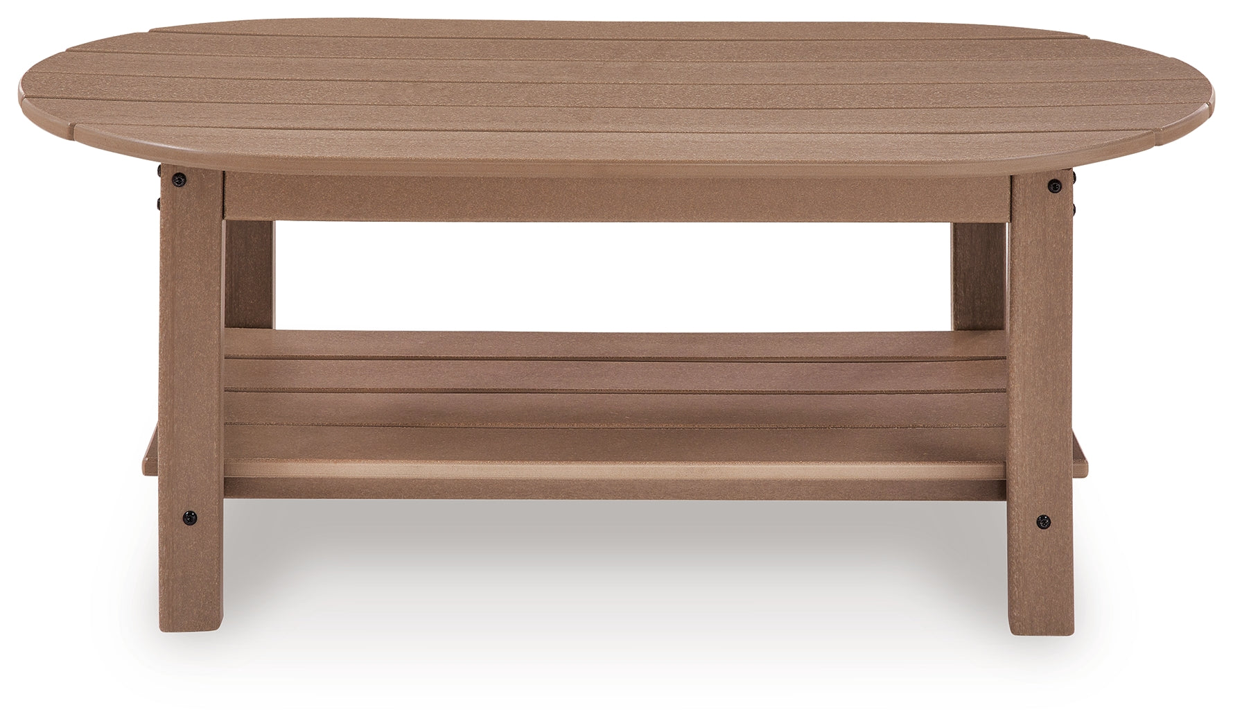 Grover Beach Driftwood Oval Cocktail Table- Viva Furn