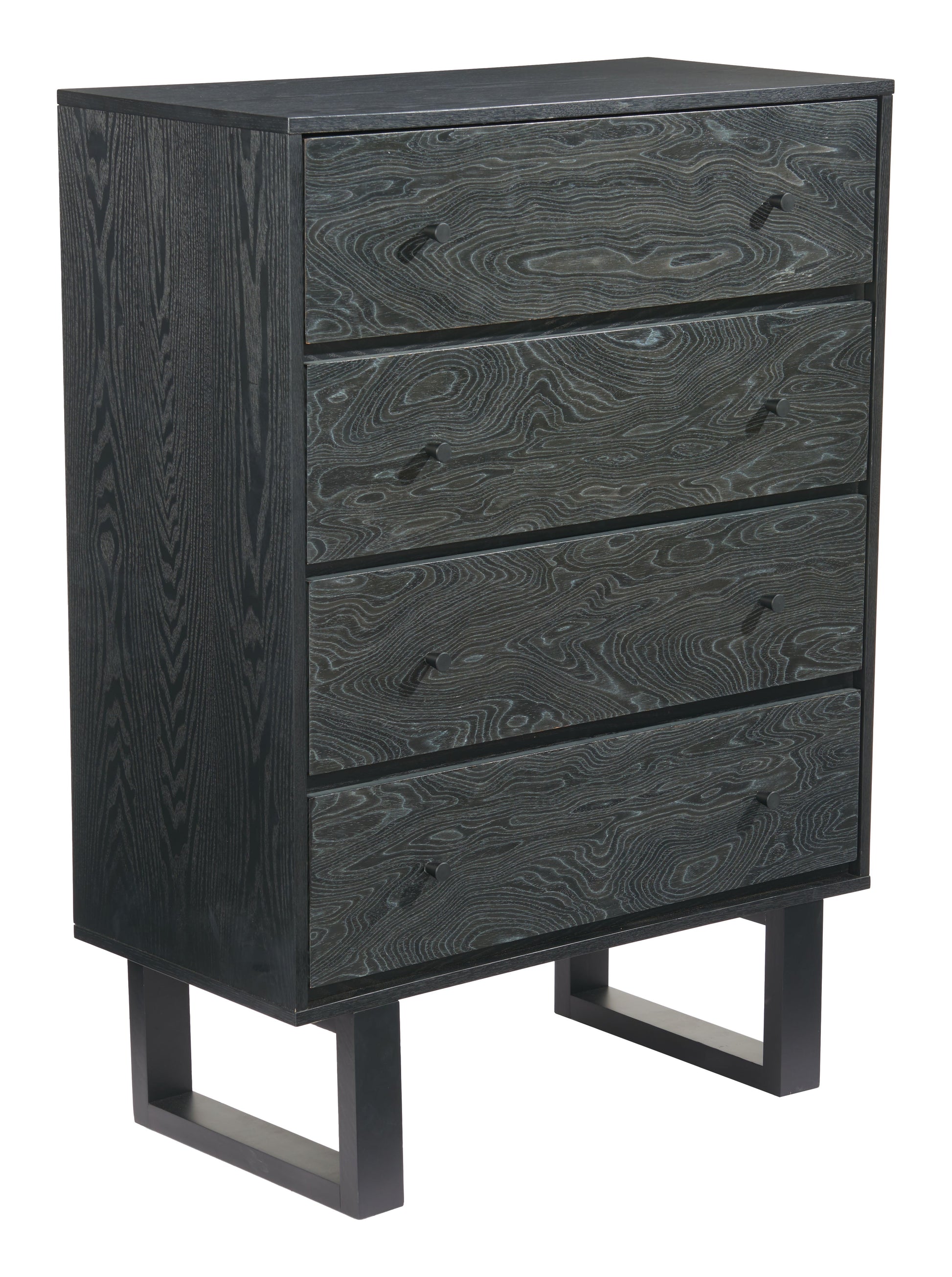 Gus Black Chest - Ornate Home