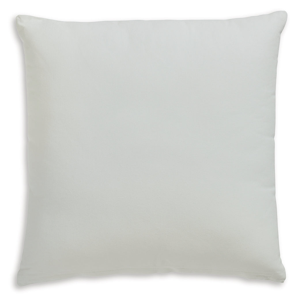 Gyldan White/Teal/Gold Pillow- Viva Furn