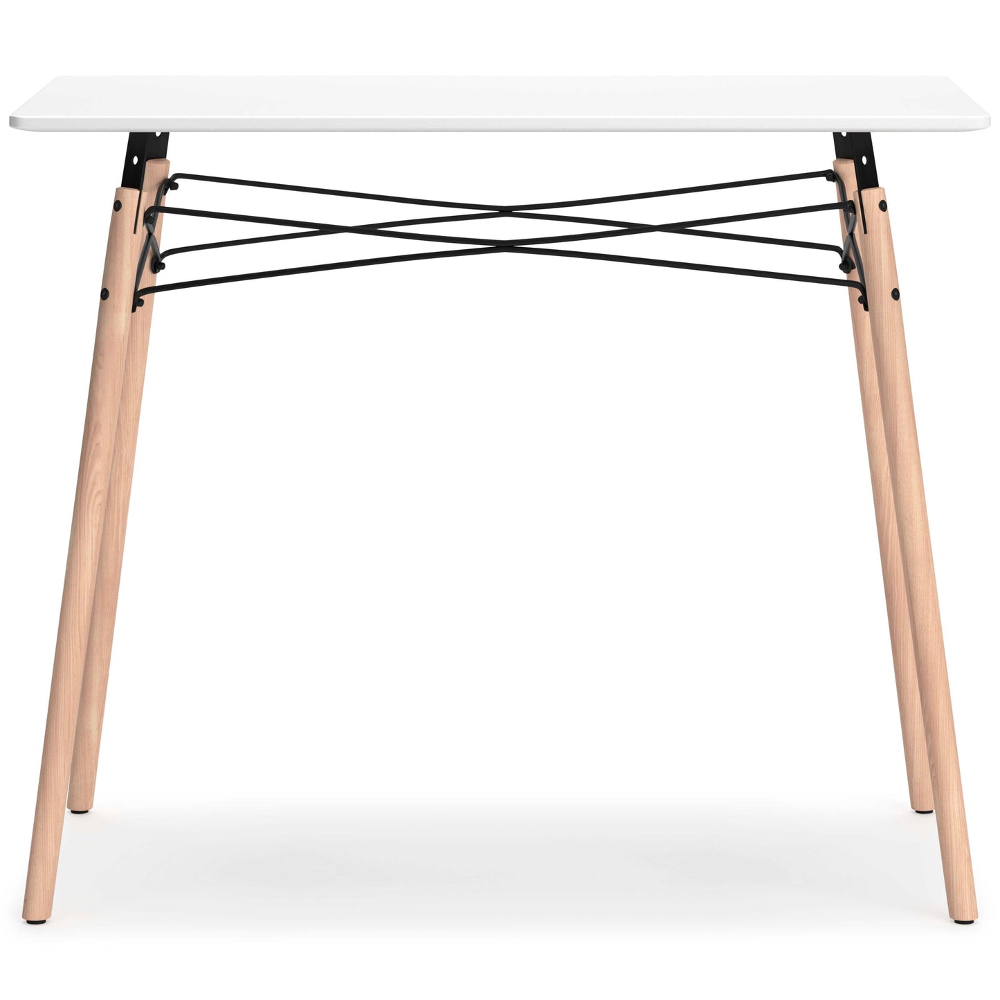 Jaspeni White/Natural Home Office Desk