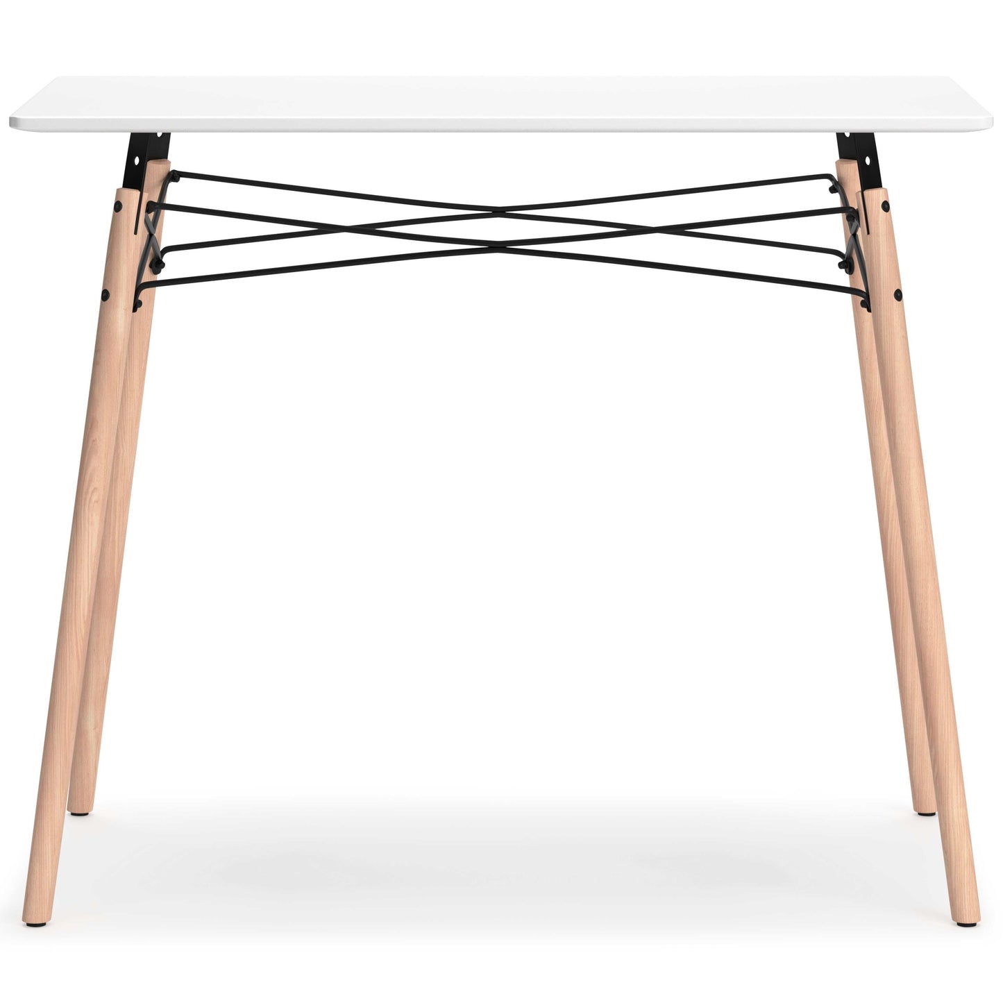 Jaspeni White/Natural Home Office Desk