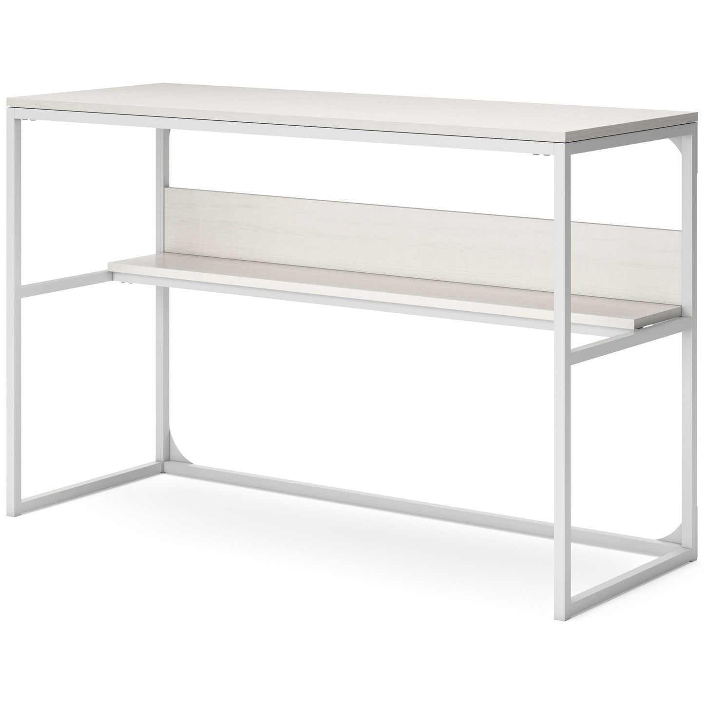 Deznee White Home Office Desk