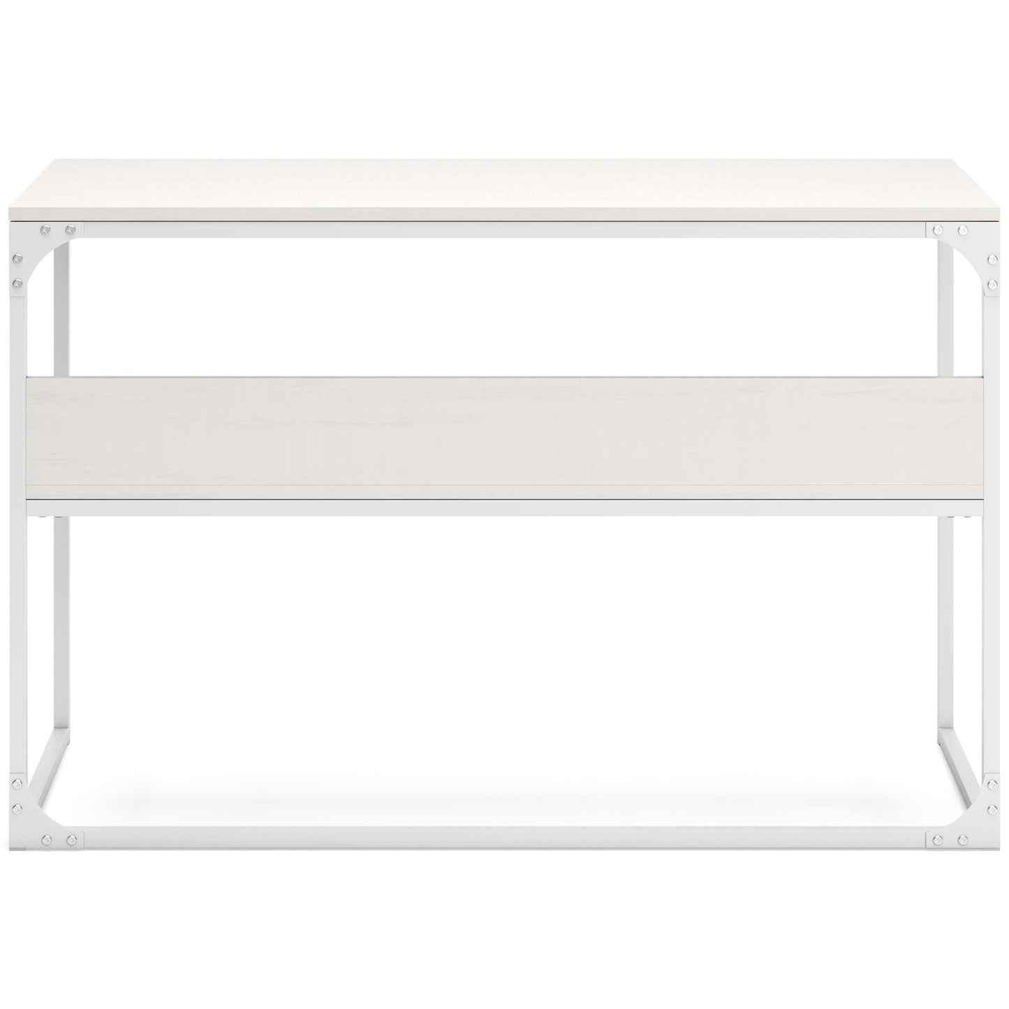 Deznee White Home Office Desk