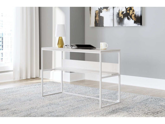 Deznee White Home Office Desk