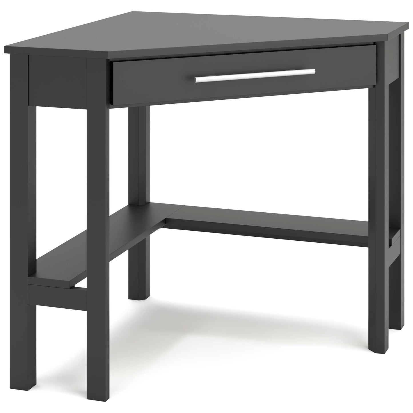 Otaska Black Corner Desk