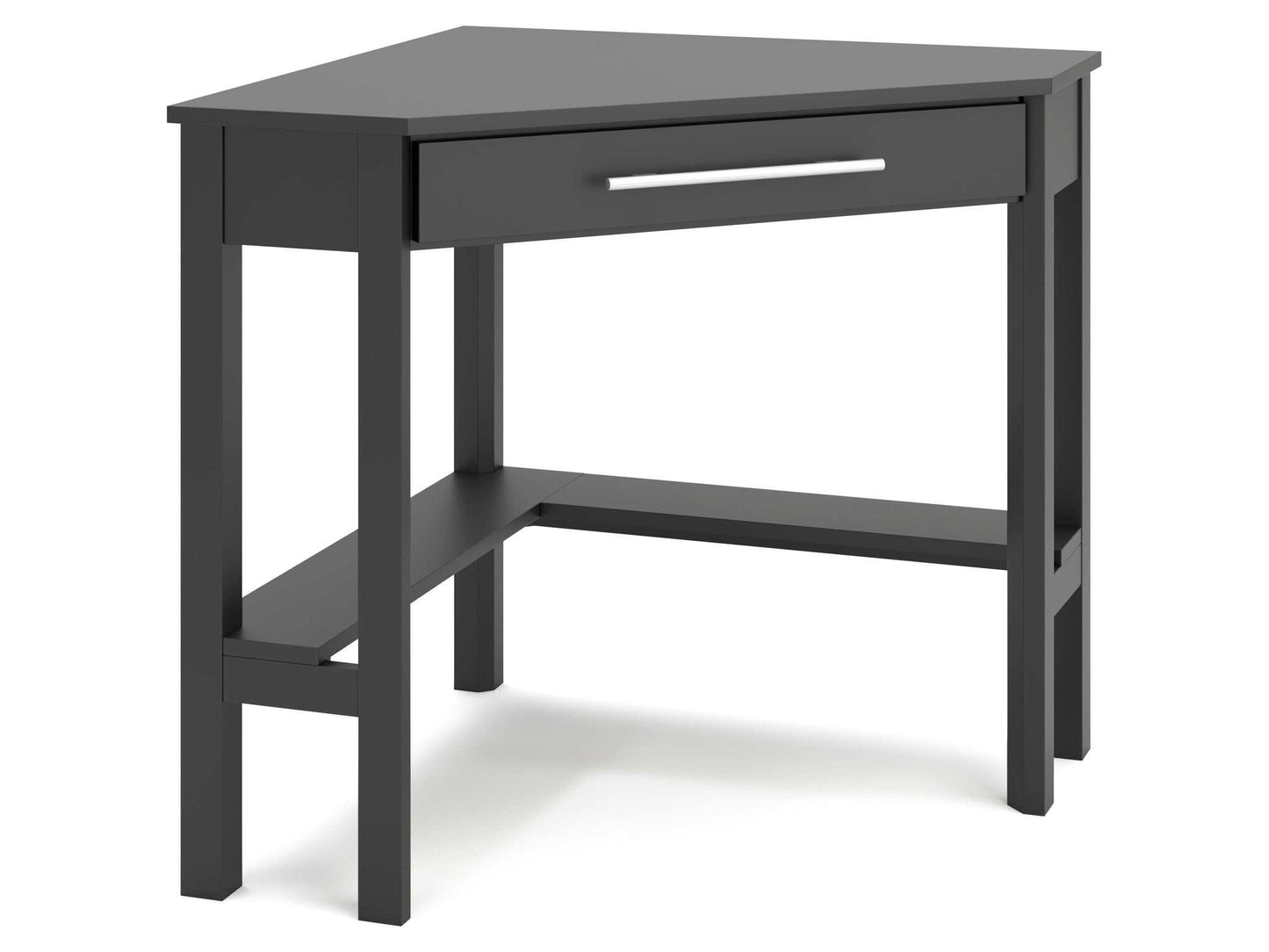 Otaska Home Office Corner Desk w/ Bookcase