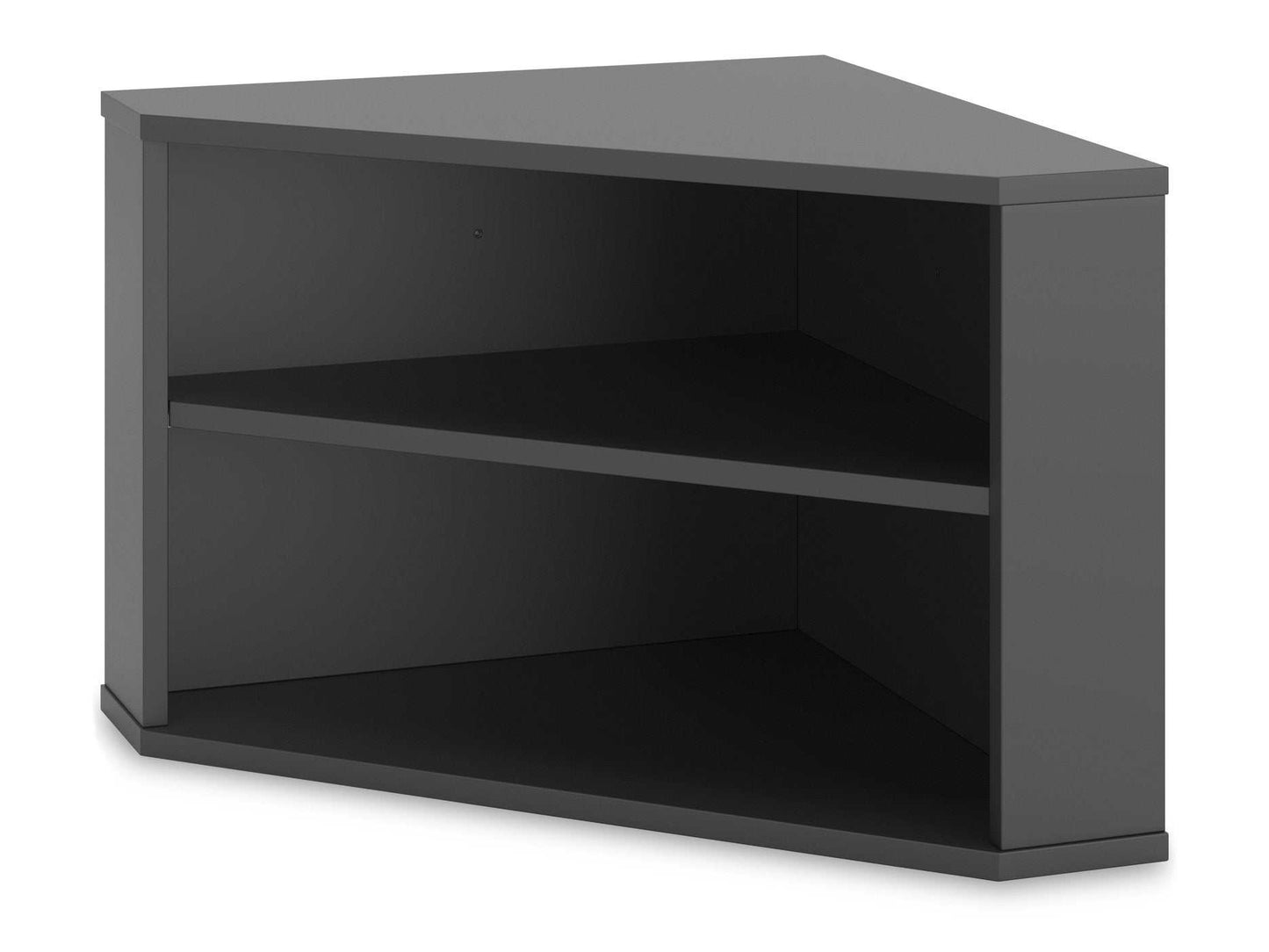 Otaska Black Corner Bookcase