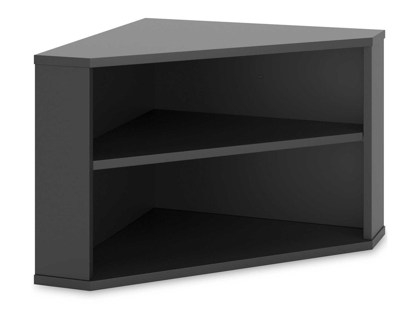 Otaska Black Corner Bookcase