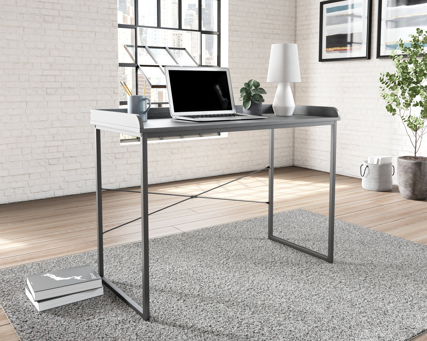 Yarlow Black Home Office Desk