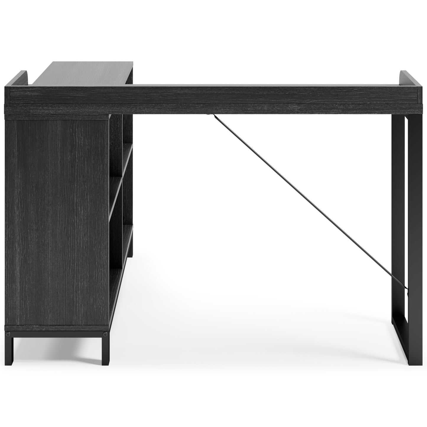 Yarlow Black Home Office L-Desk