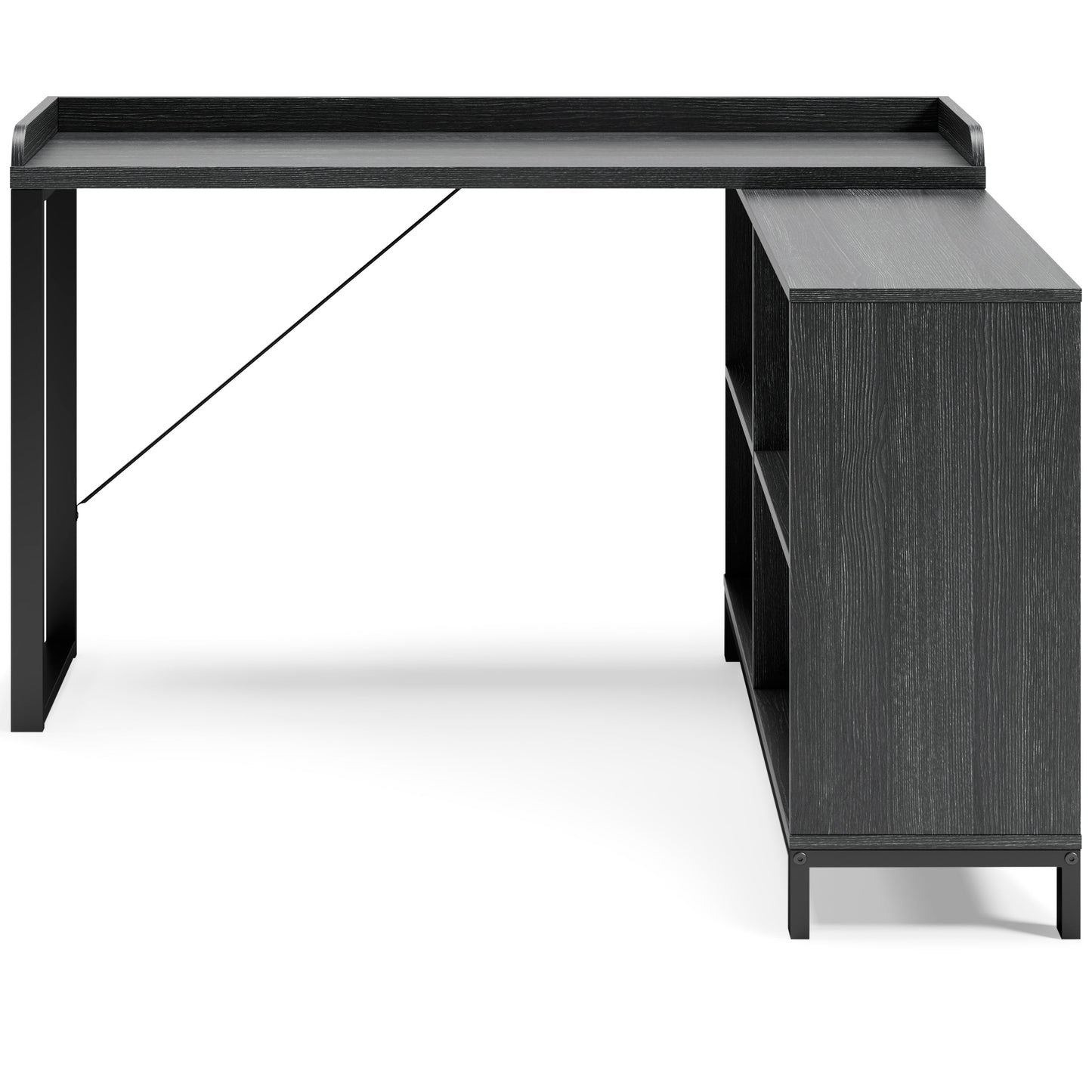 Yarlow Black Home Office L-Desk