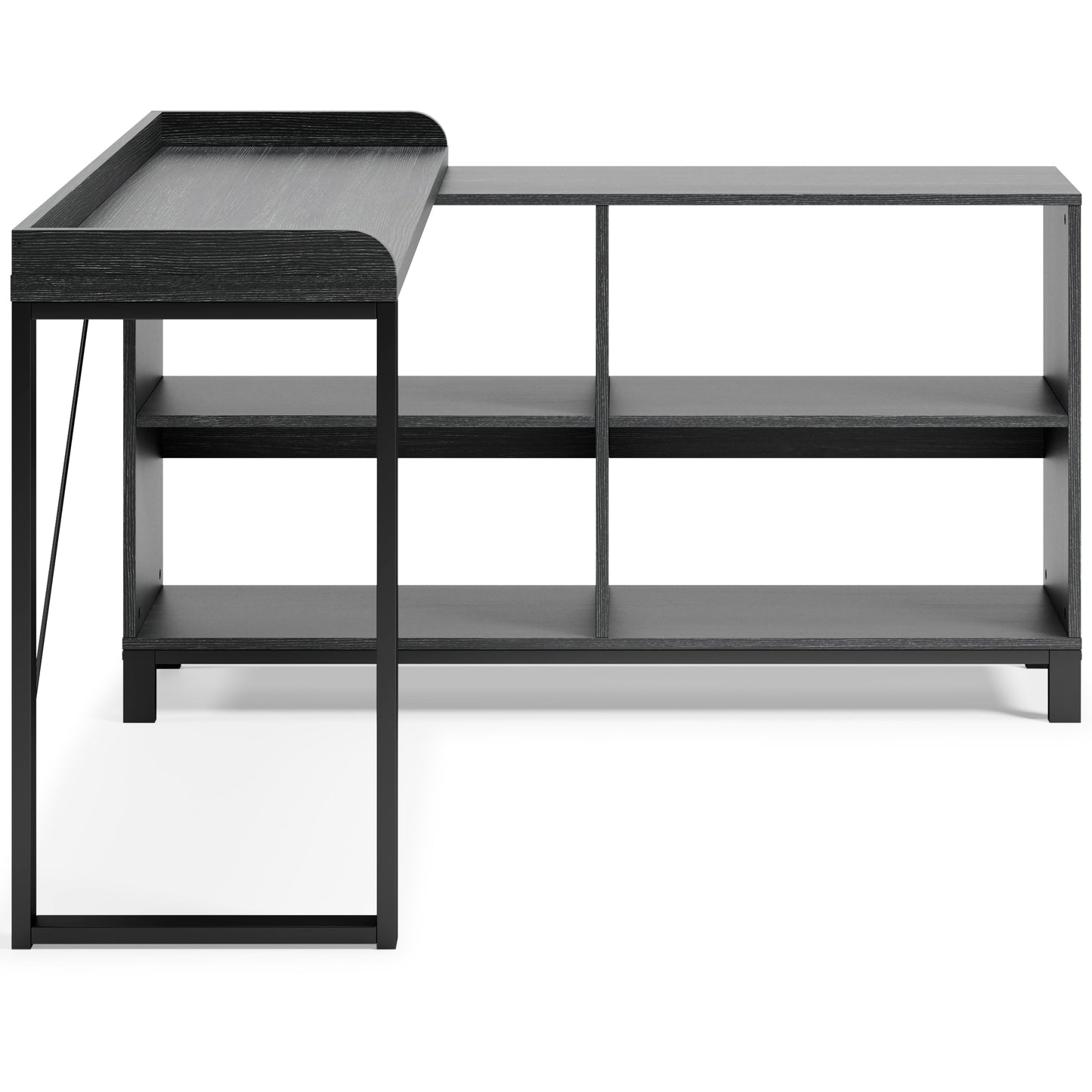 Yarlow Black Home Office L-Desk