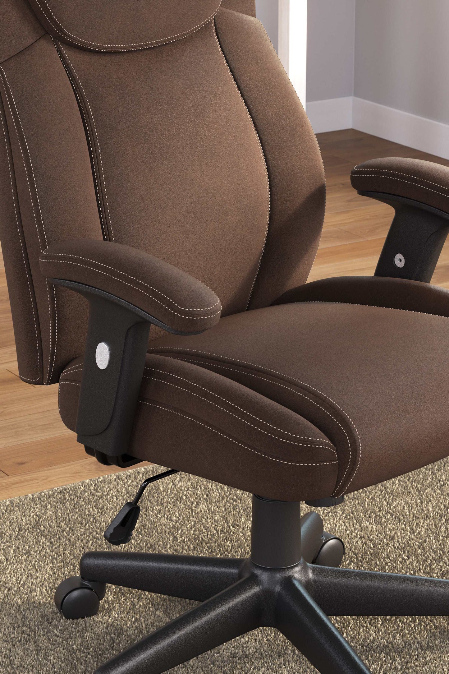 Corbindale Brown & Black Office Chair