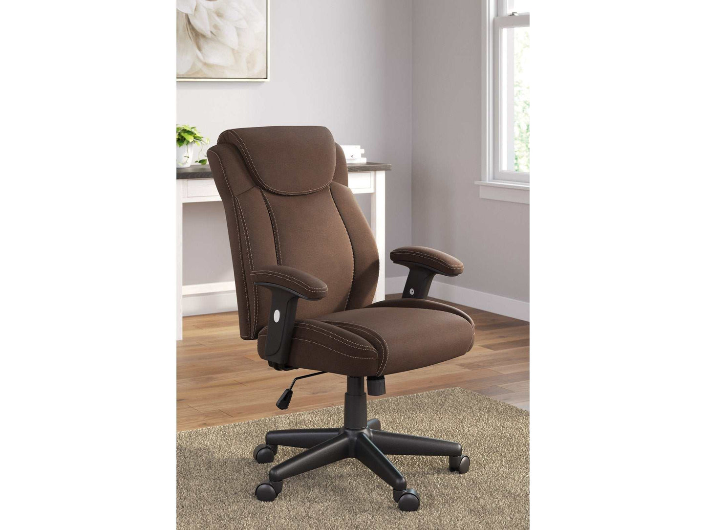 Corbindale Brown & Black Office Chair