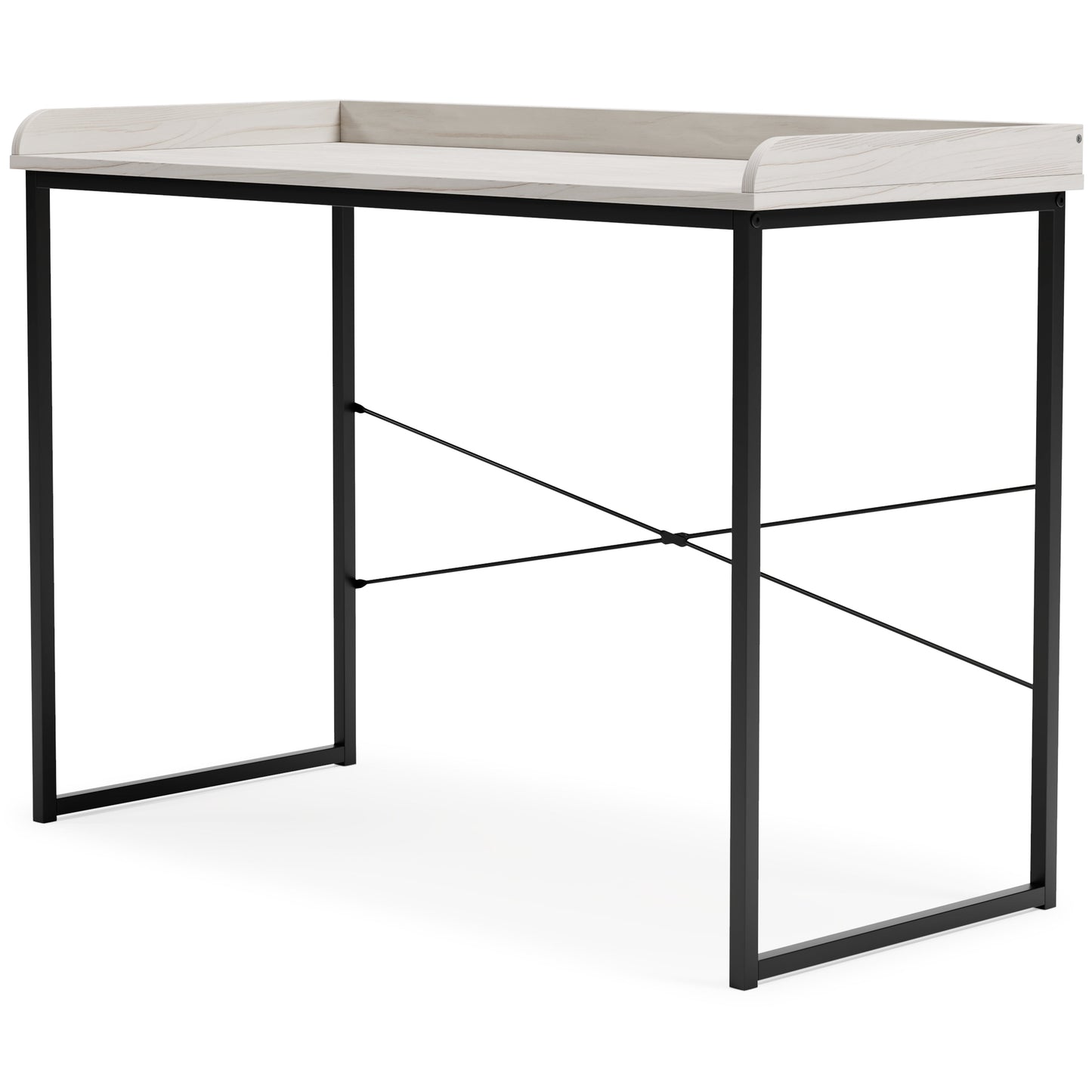 Bayflynn White/Black 43" Home Office Desk