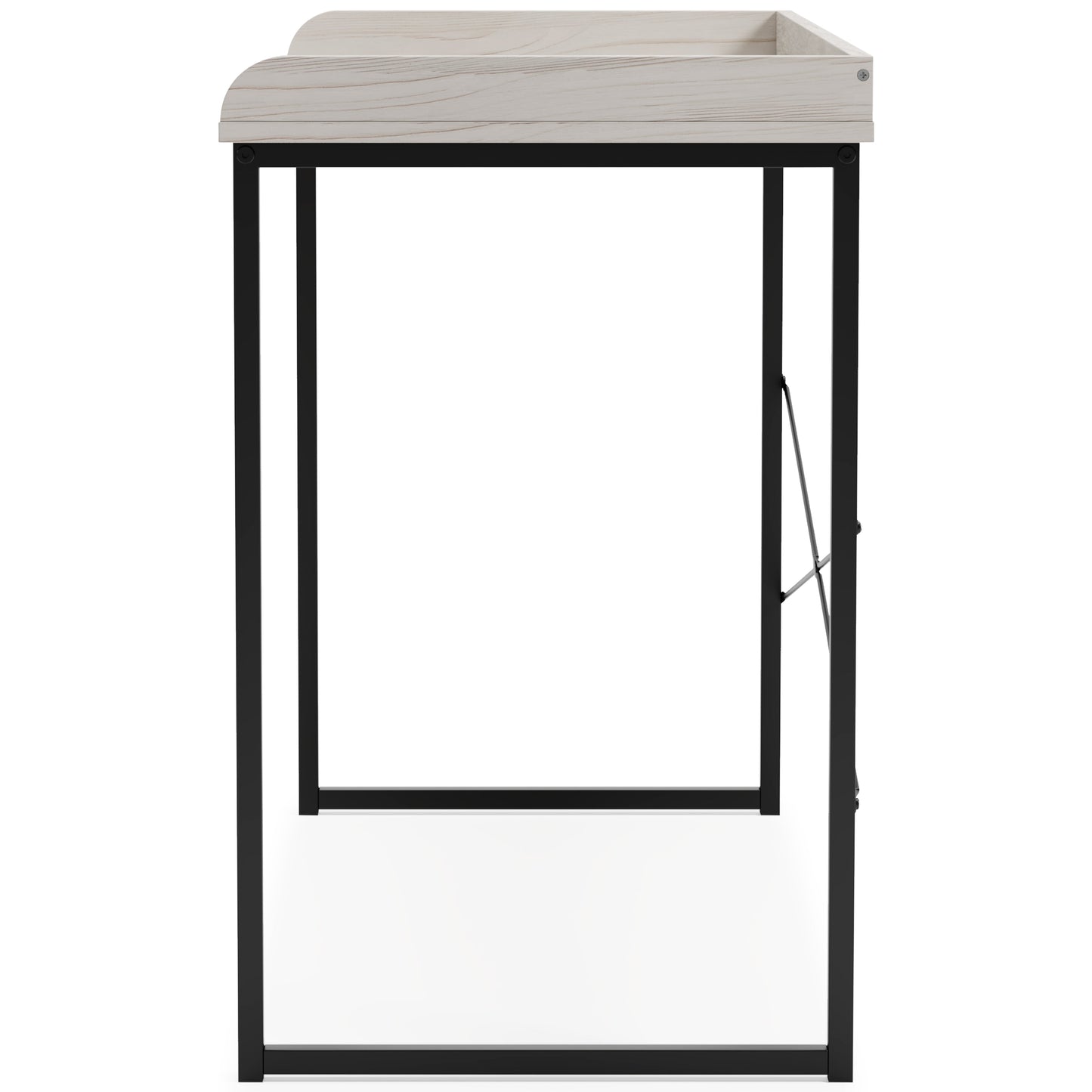 Bayflynn White/Black 43" Home Office Desk