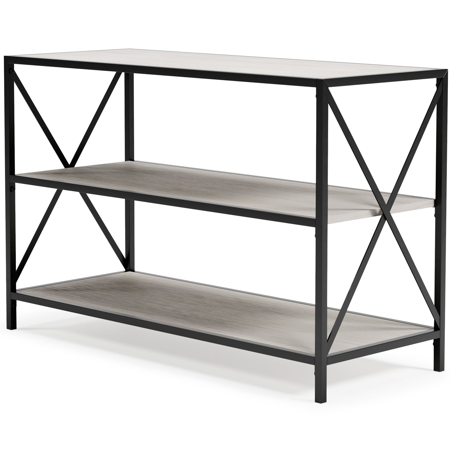 Bayflynn White Bookcase