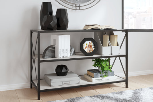 Bayflynn White Bookcase