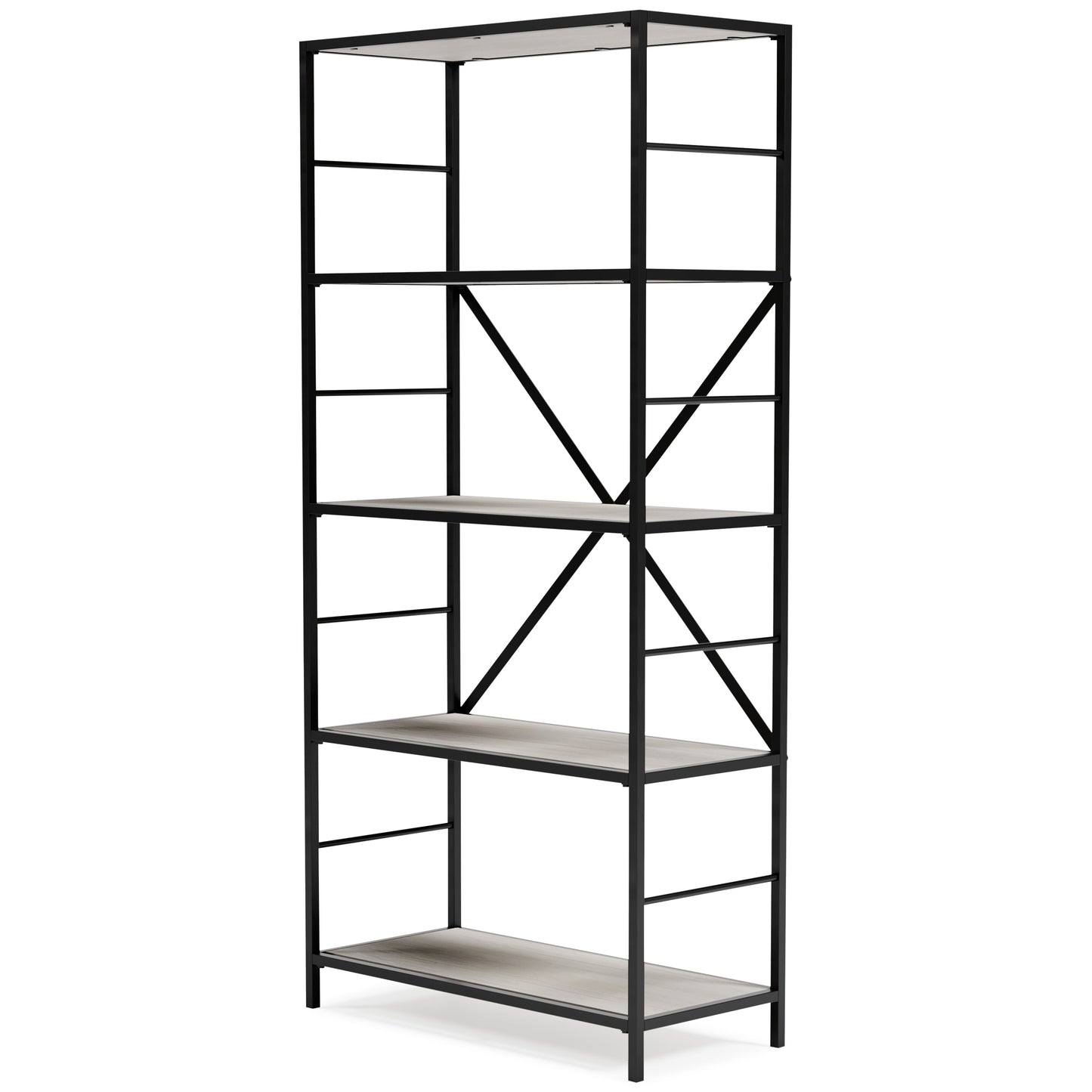 Bayflynn White Bookcase