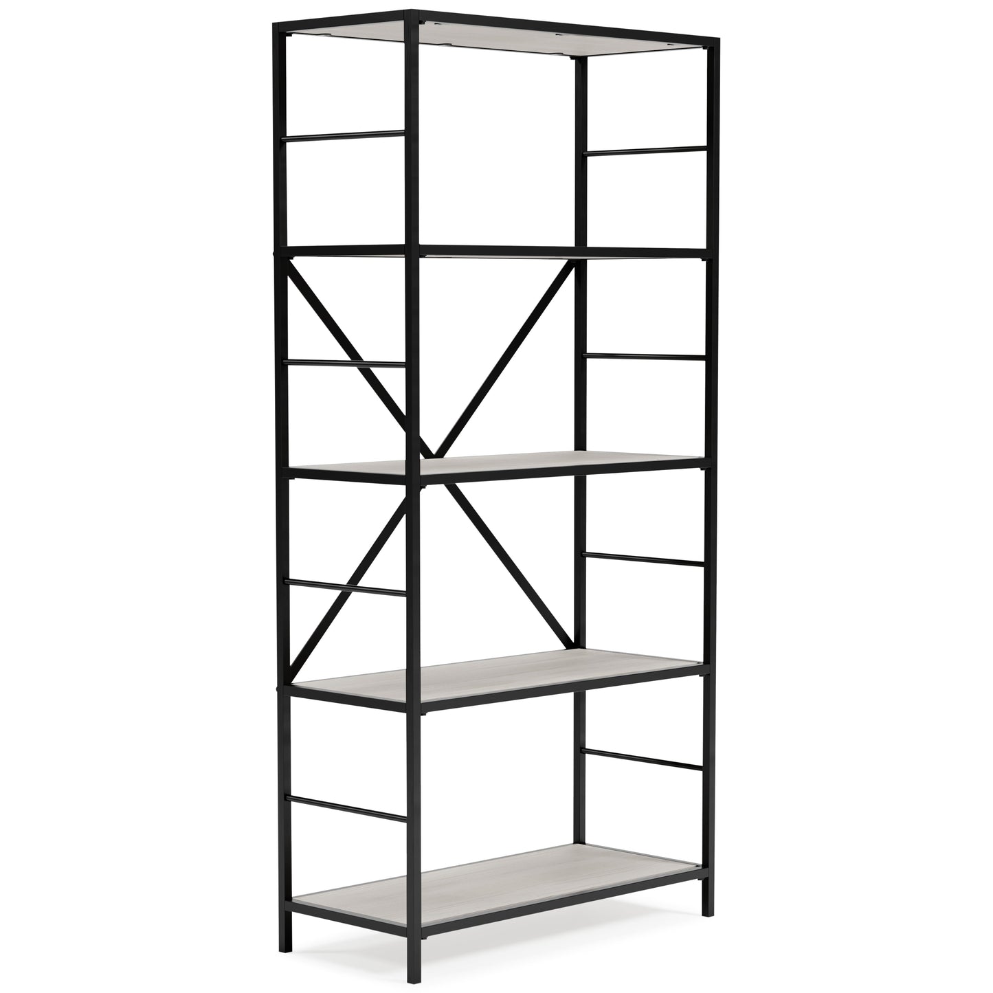 Bayflynn White Bookcase