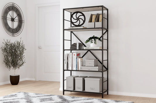 Bayflynn White Bookcase