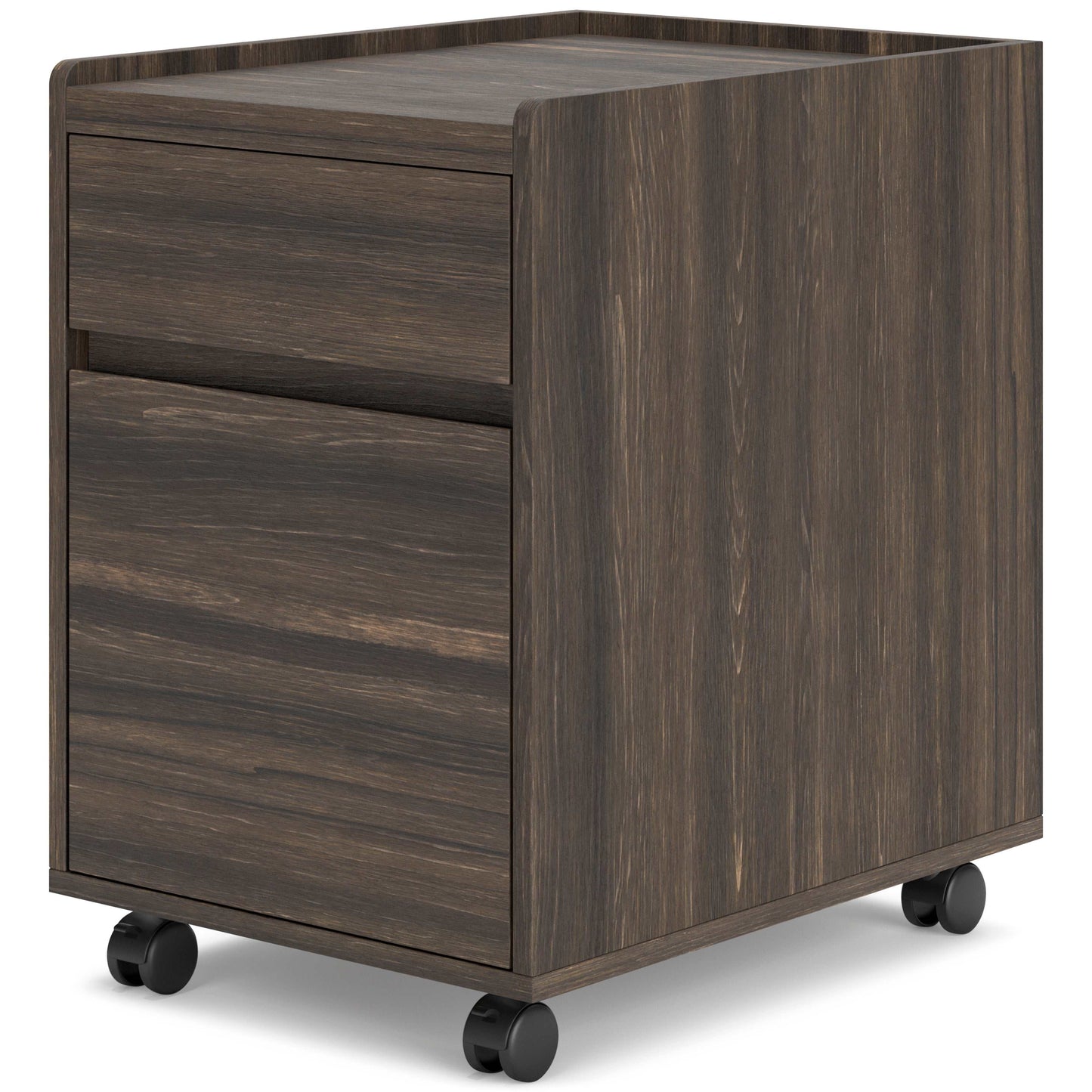 Zendex Dark Brown File Cabinet