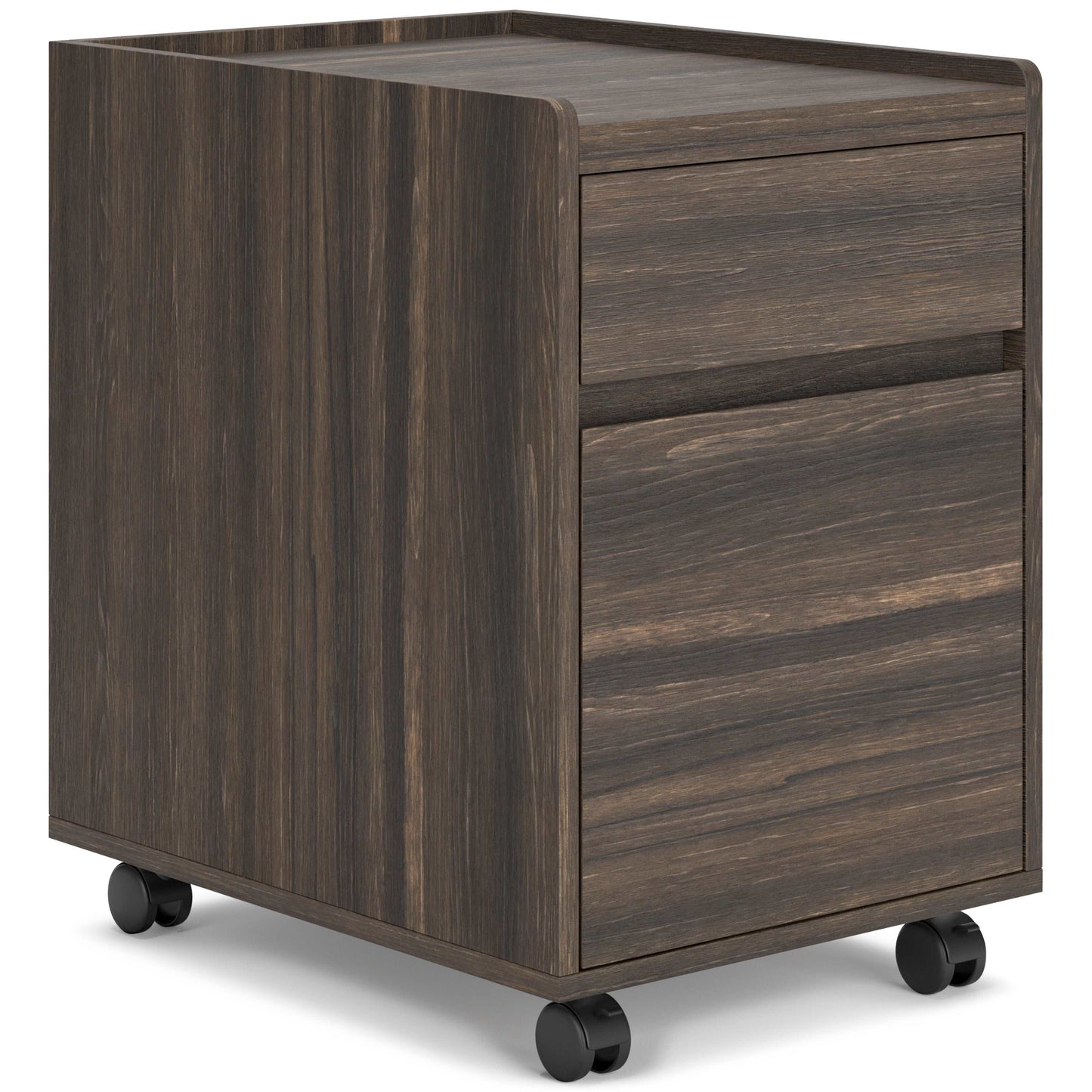 Zendex Dark Brown File Cabinet