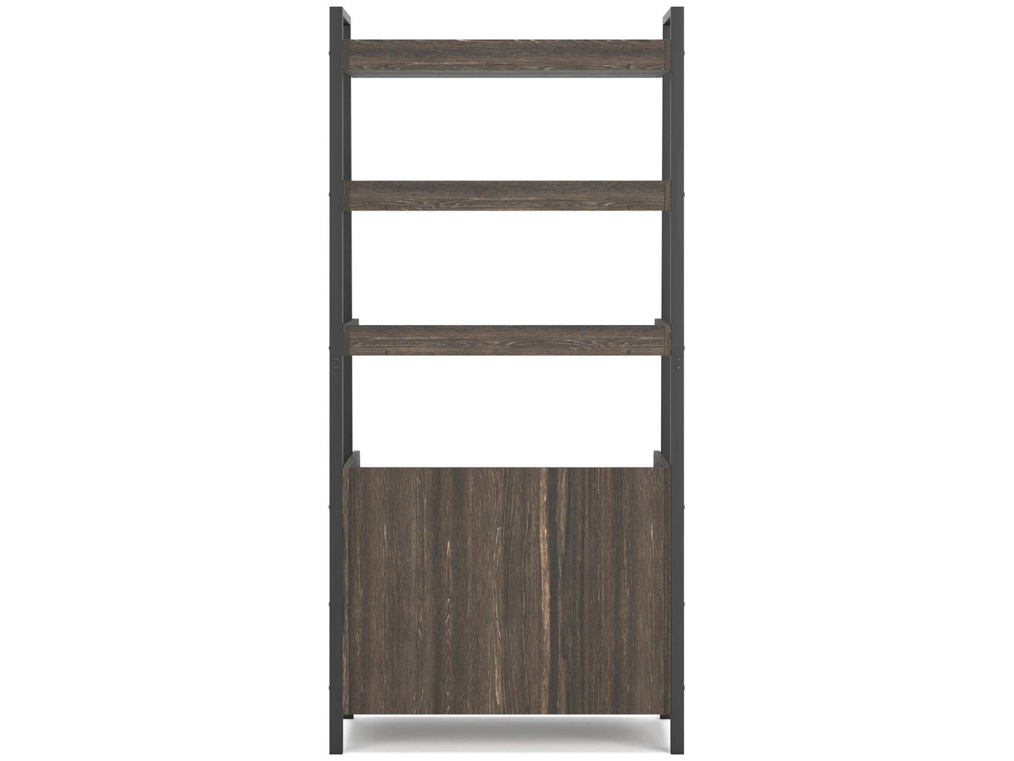 Zendex Dark Brown 72" Bookcase