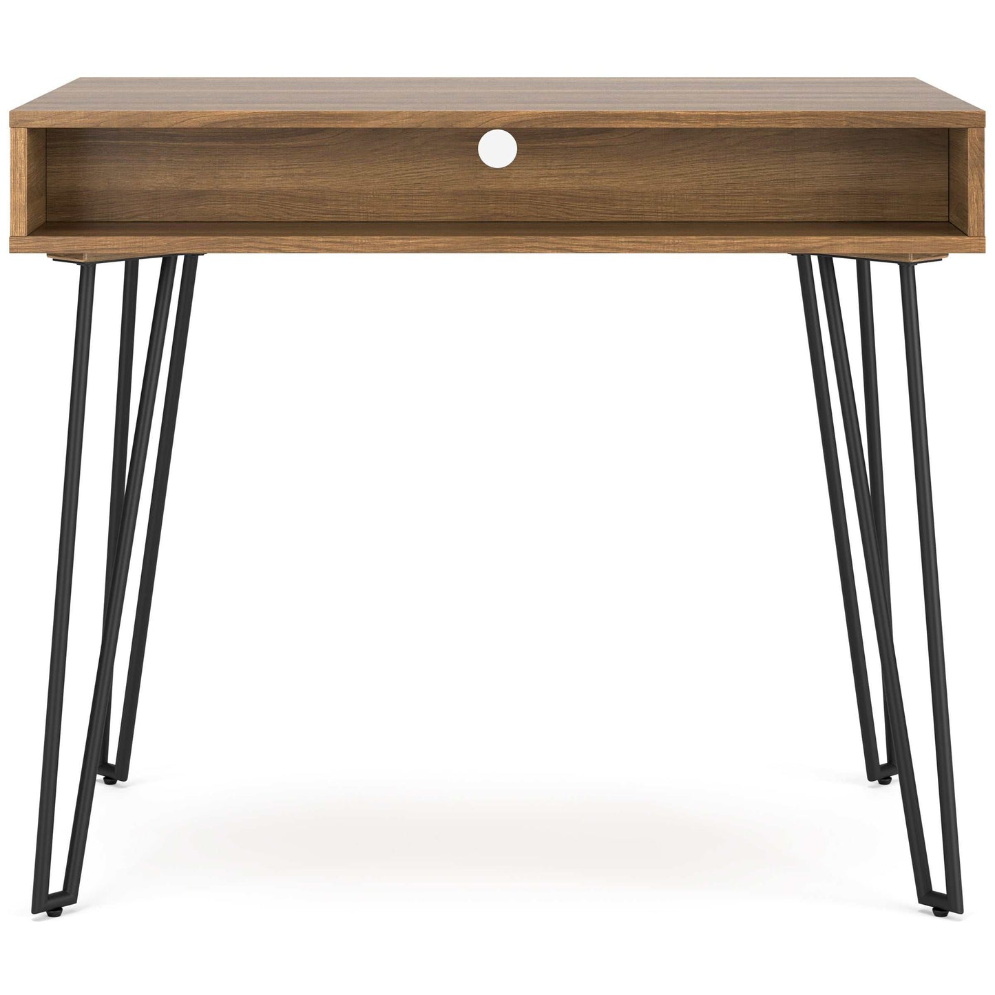 Strumford Brown & Black Home Office Desk